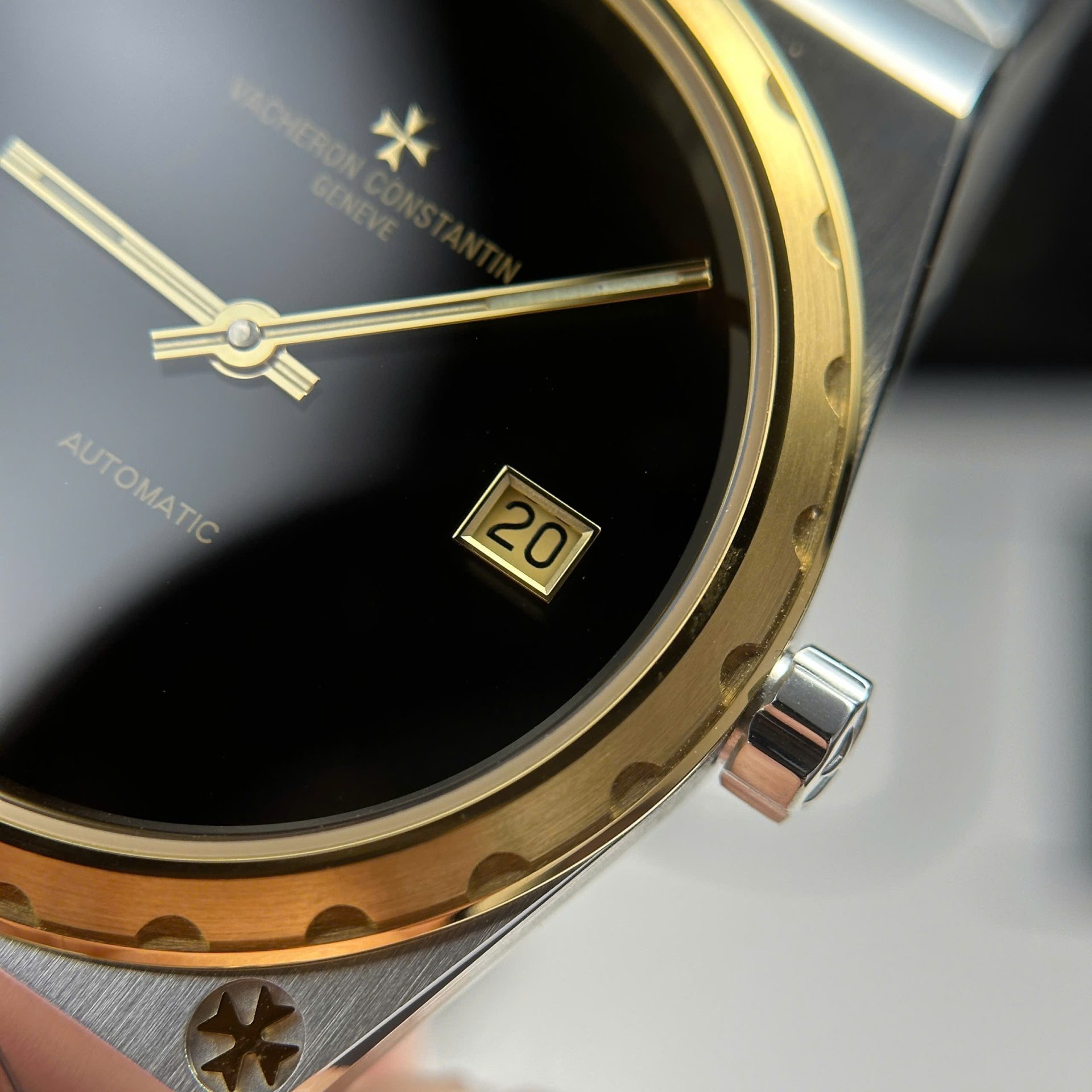 Vacheron Constantin Replica Watch Historiques 222 Dial Black 8F Factory 37mm