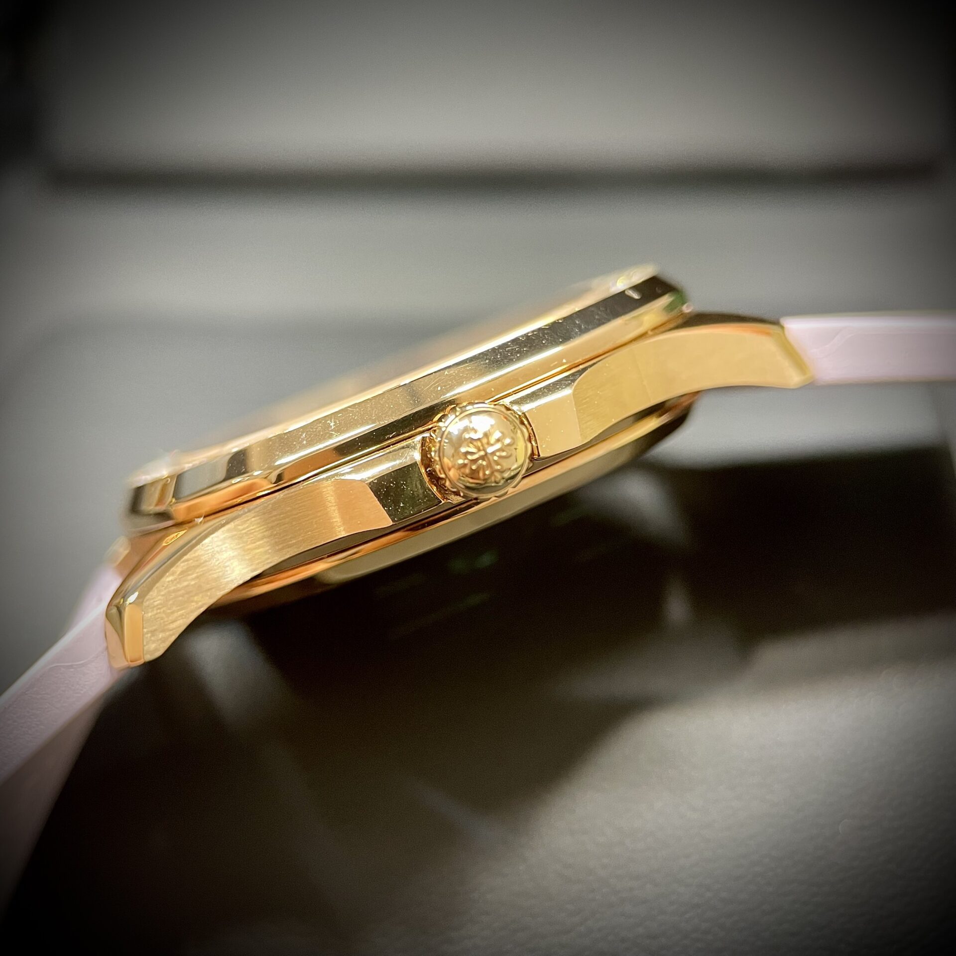 Patek Philippe Aquanaut 5072R Women Pink Rose Gold Plated Rep 11 Watch PPF 35.6mm