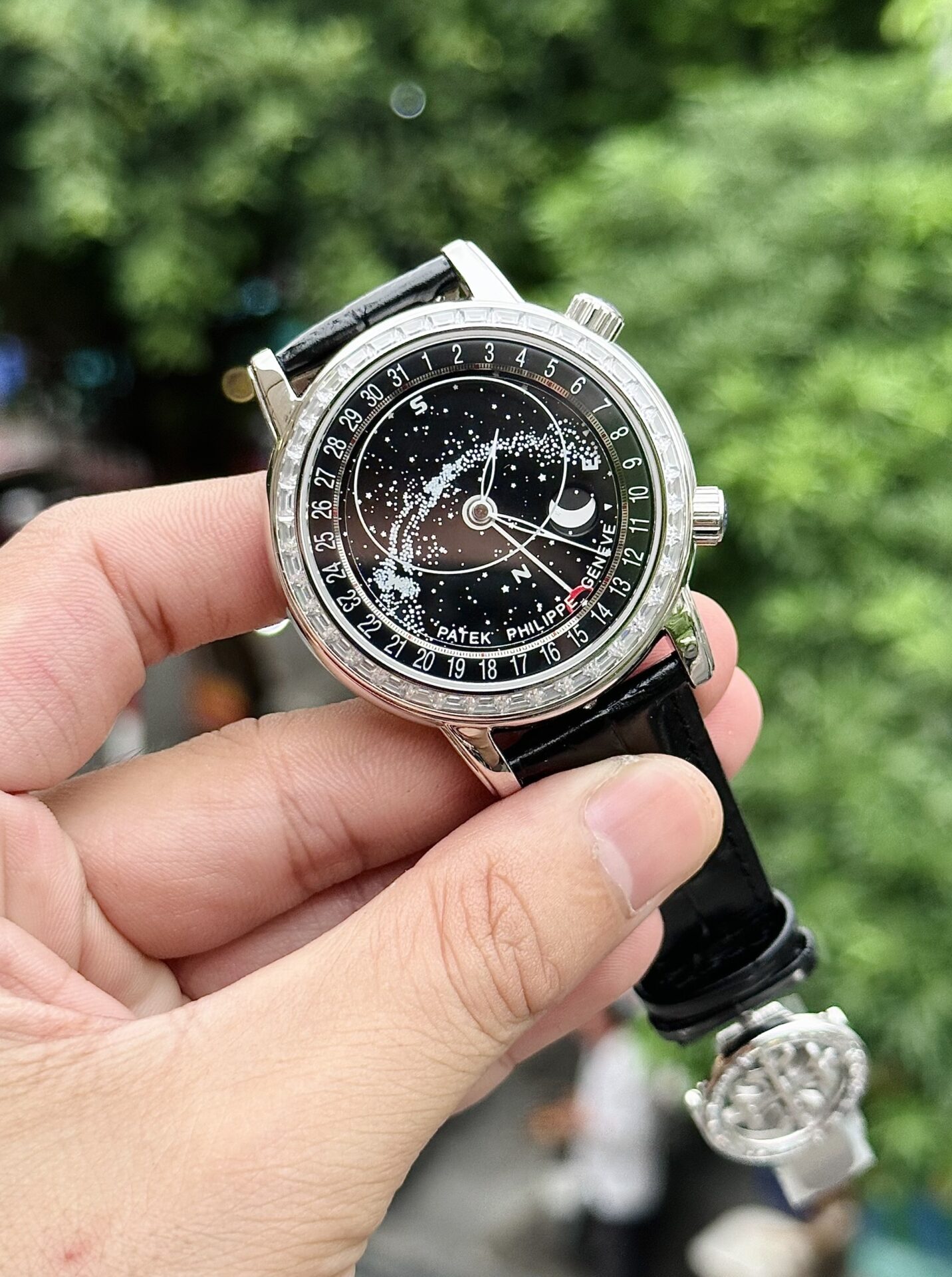 Patek Philippe Grand Complications 6104P Replica 11 Watch Black Dial 44mm