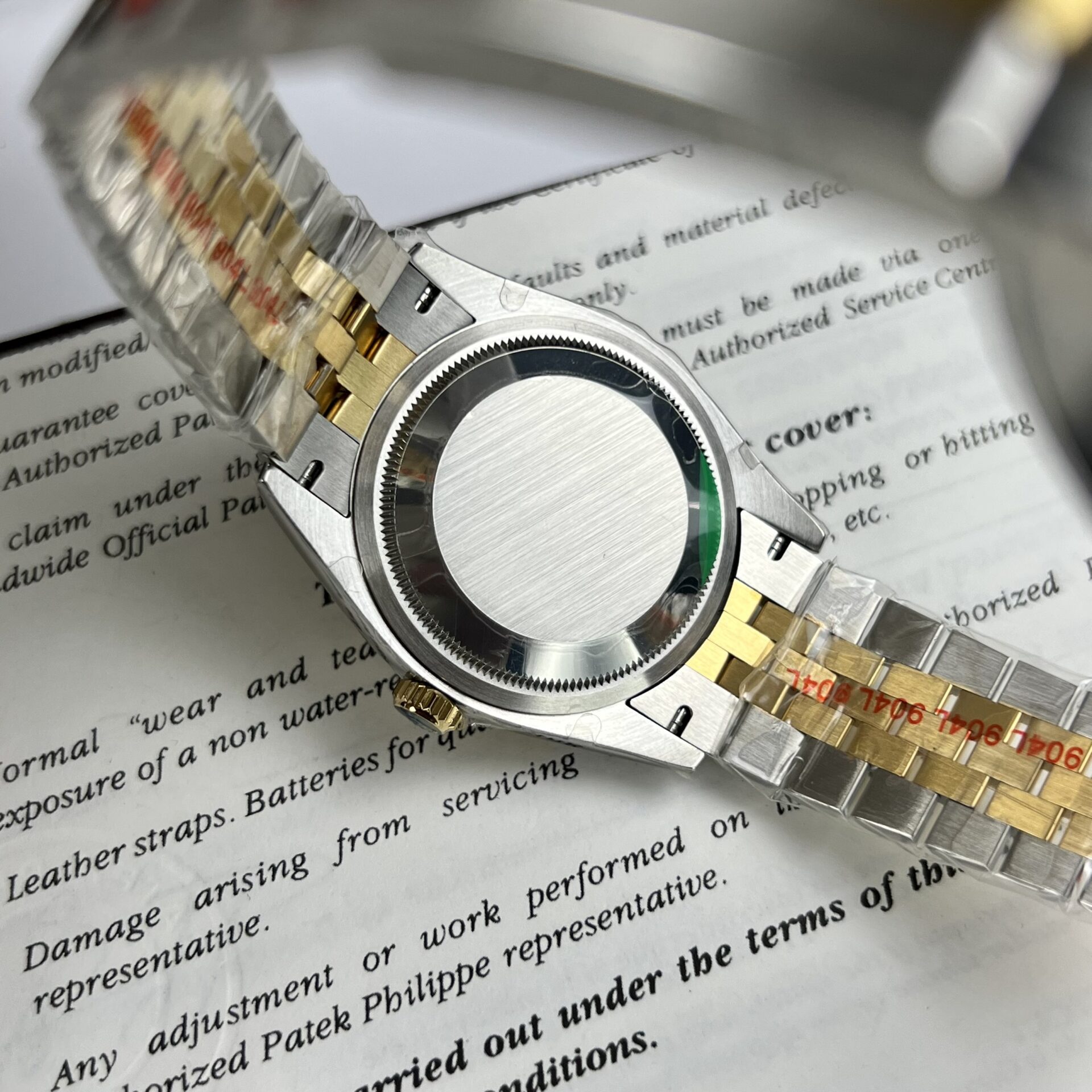 Rolex Datejust Yellow Dial High Quality Replica EW Factory 41mm