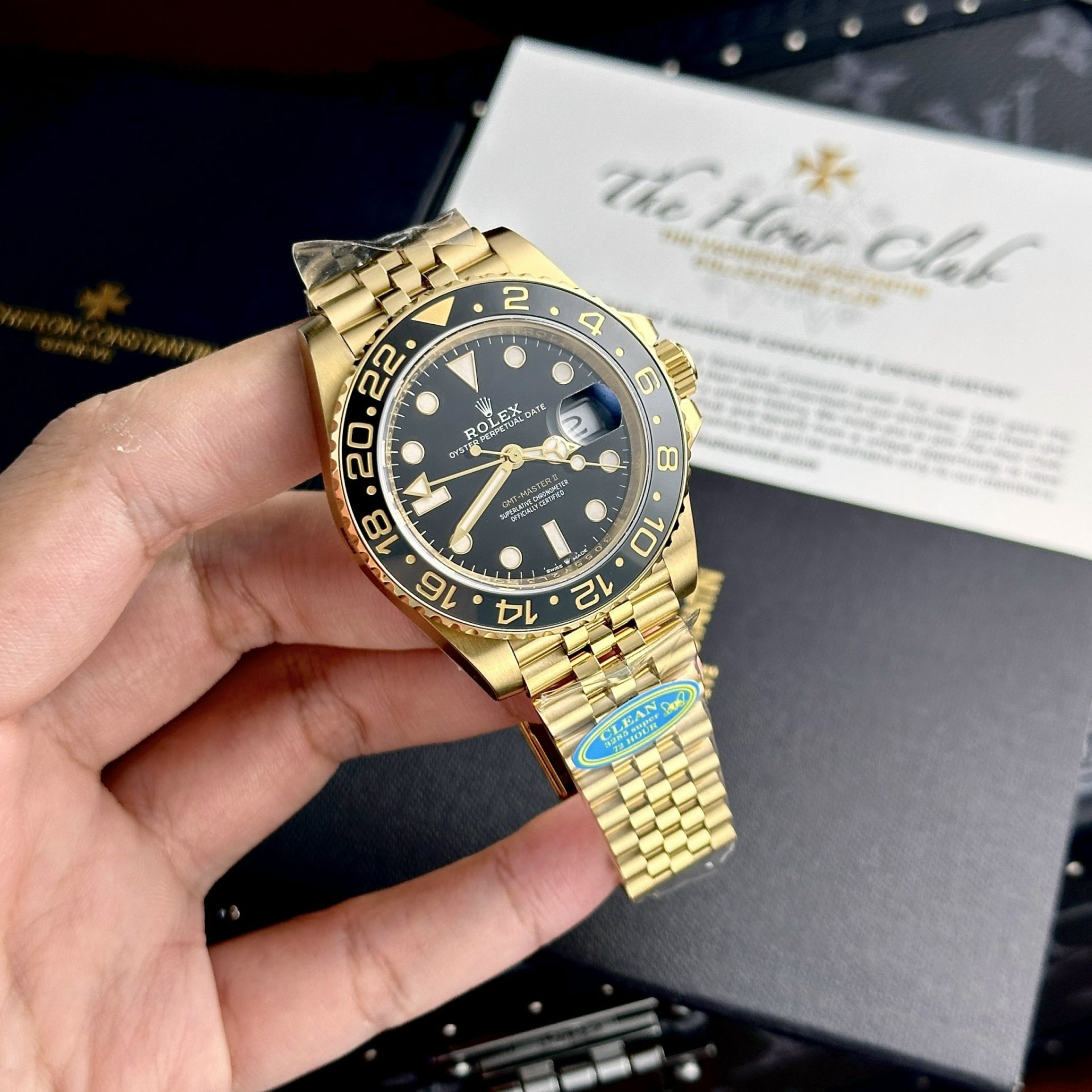 Rolex Replica 1:1 Watch GMT-Master II 126718GRNR Black Dial Clean Factory 40mm