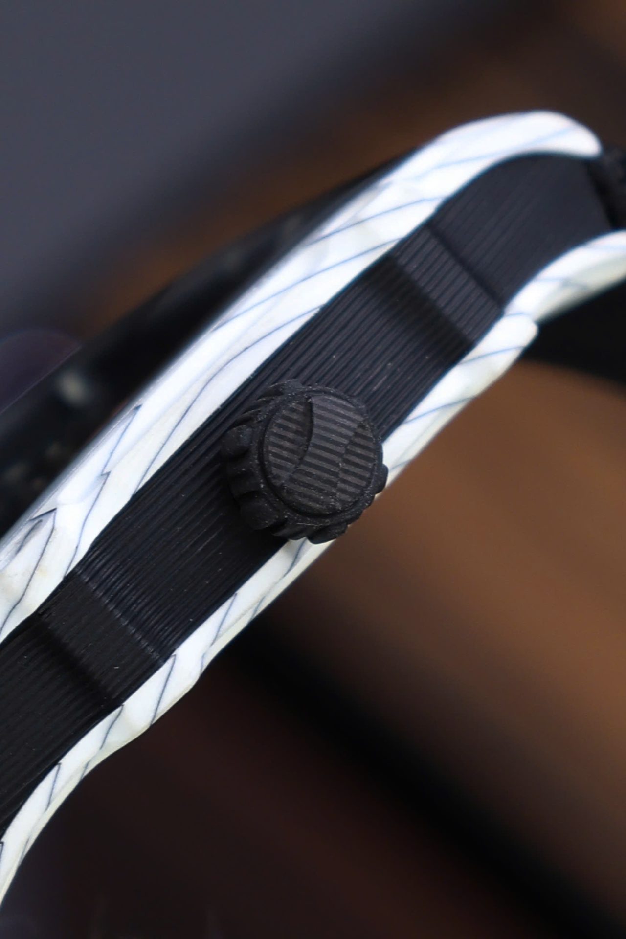 Richard Mille Replica Watches RM27-05 Rafael Nadal White Carbon 37.25×47.25mm
