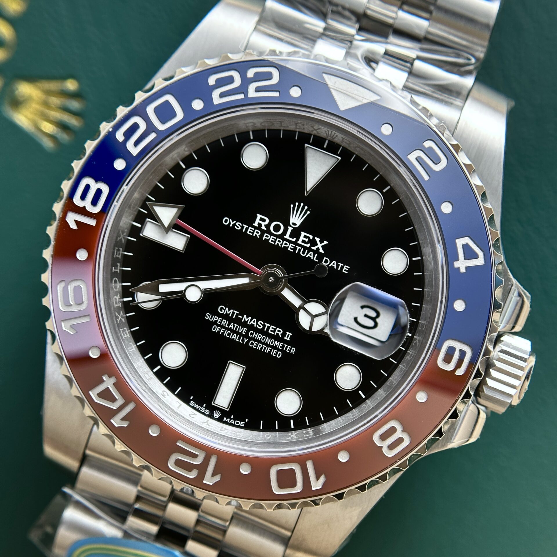 Rolex Replica 1:1 Watch GMT-Master II 126710BLRO Pepsi Clean 40mm