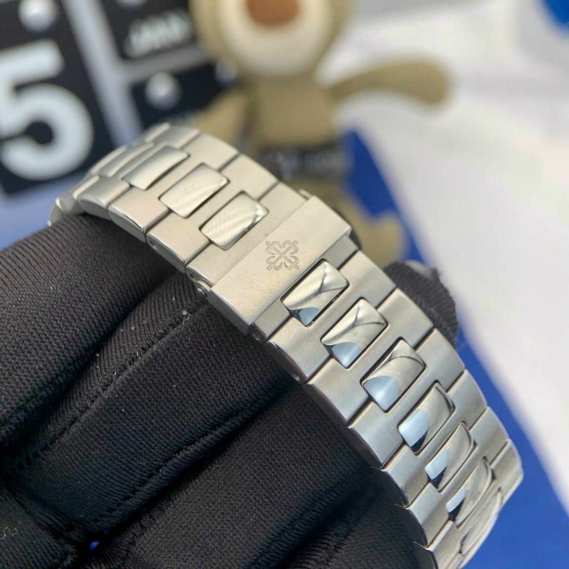 Patek Philippe Replica 1:1 Watch Nautilus 5726 Gray Dial Metal Strap PPF 40.5mm