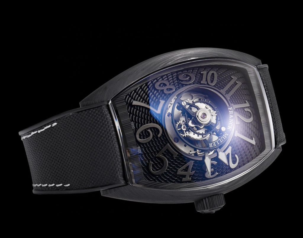 Franck Muller Grand Central Tourbillon Carbon Best Replica Watch 45mm