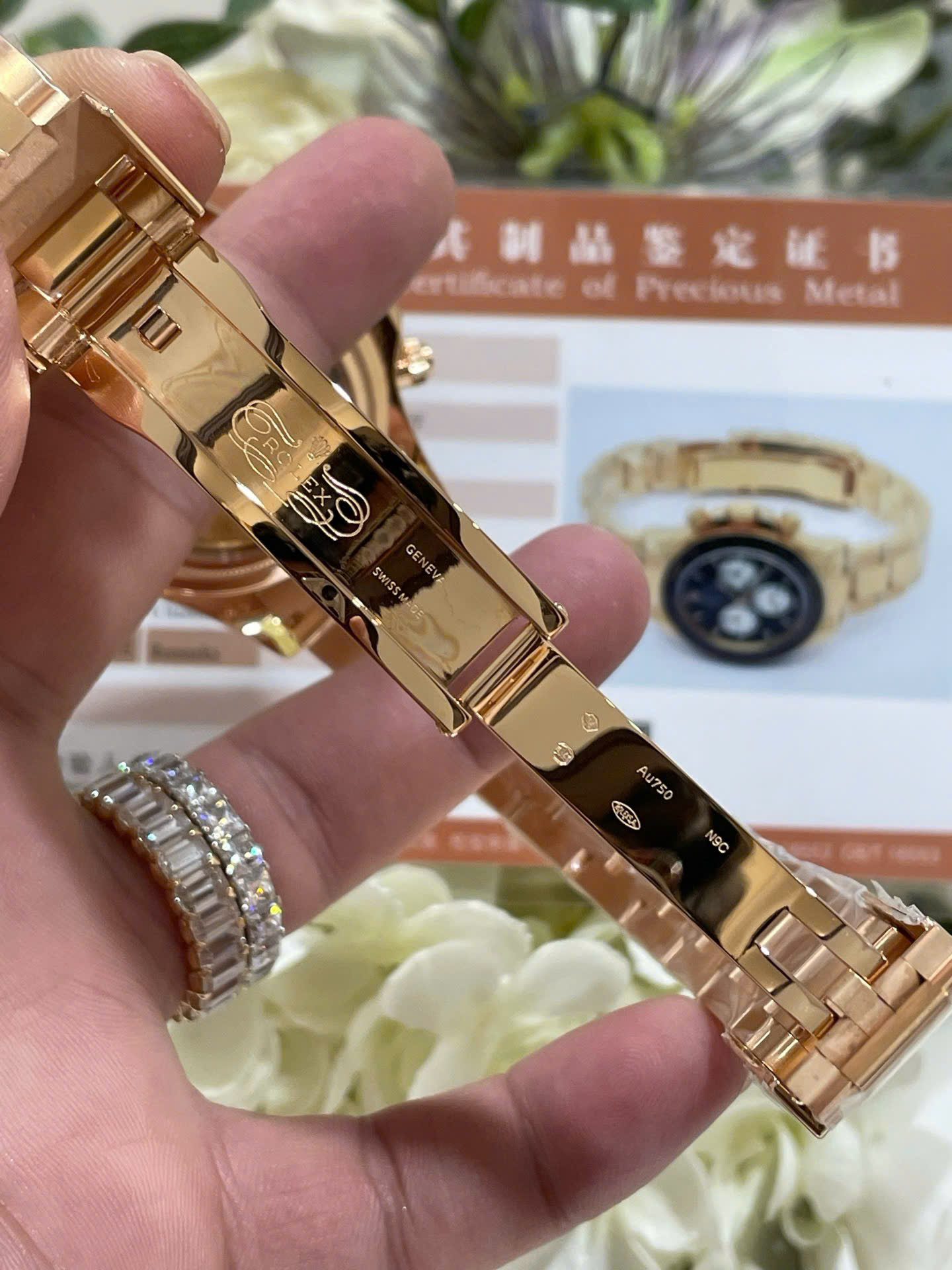 Rolex Daytona Le Mans 100th Year 126528LN Good Imitation Watches 18K Gold Wrapped 40mm