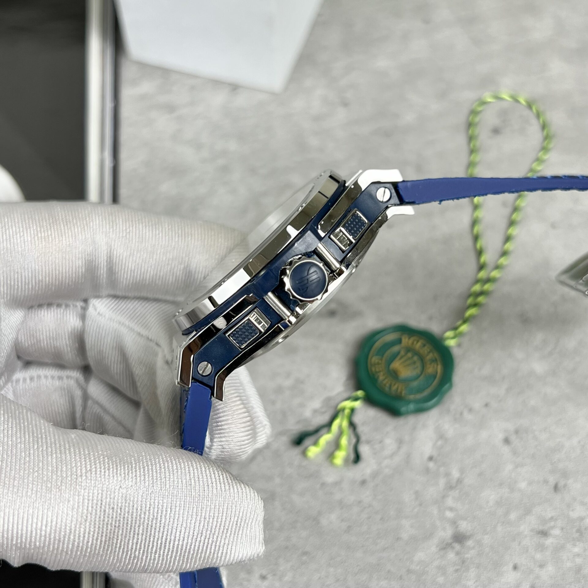 Hublot Replica 11 Watch Big Bang Chronograph Titanium Blue 44mm