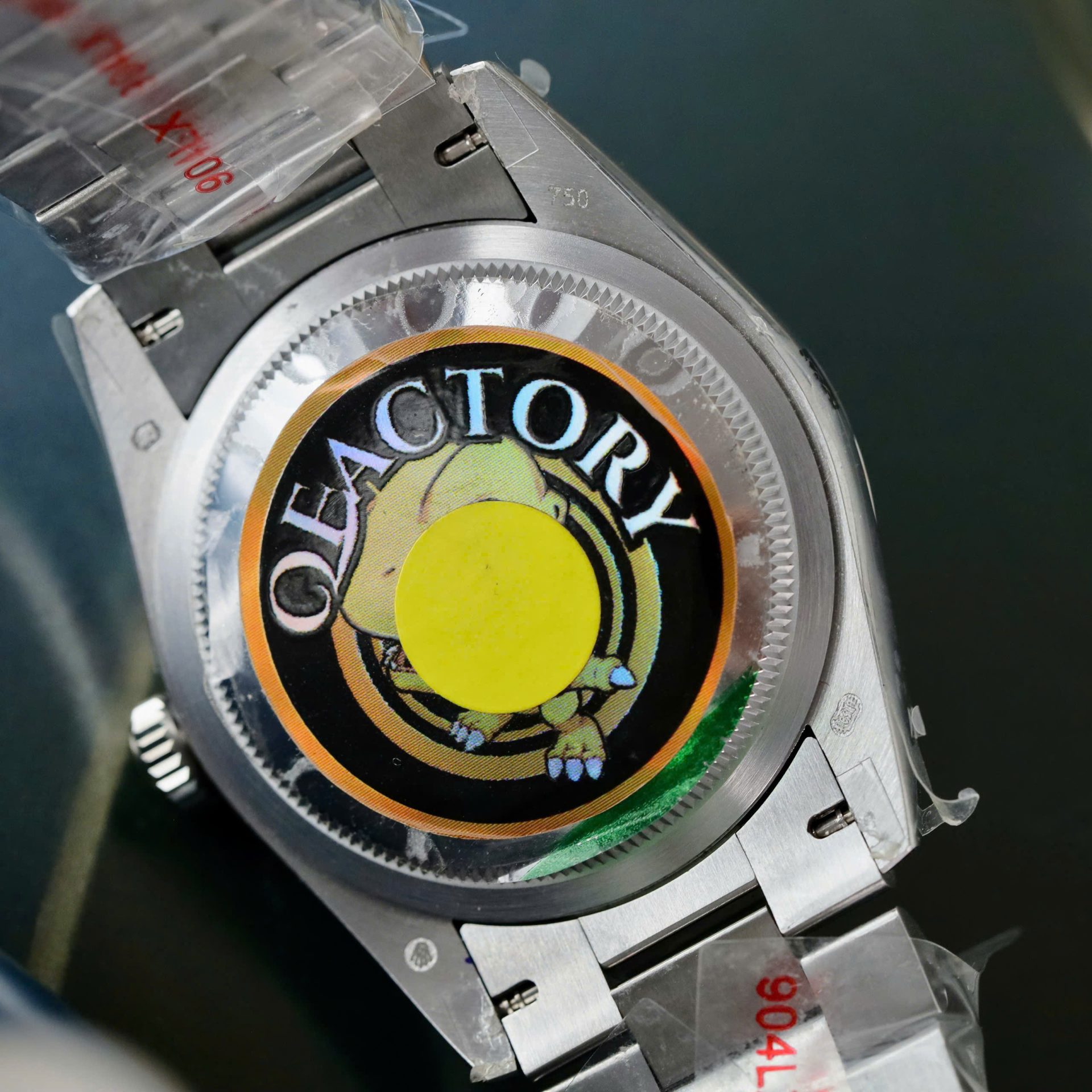Rolex Day-Date Meteorite Dial Replica Watches Moissanite Diamonds Custom QF Factory 36mm