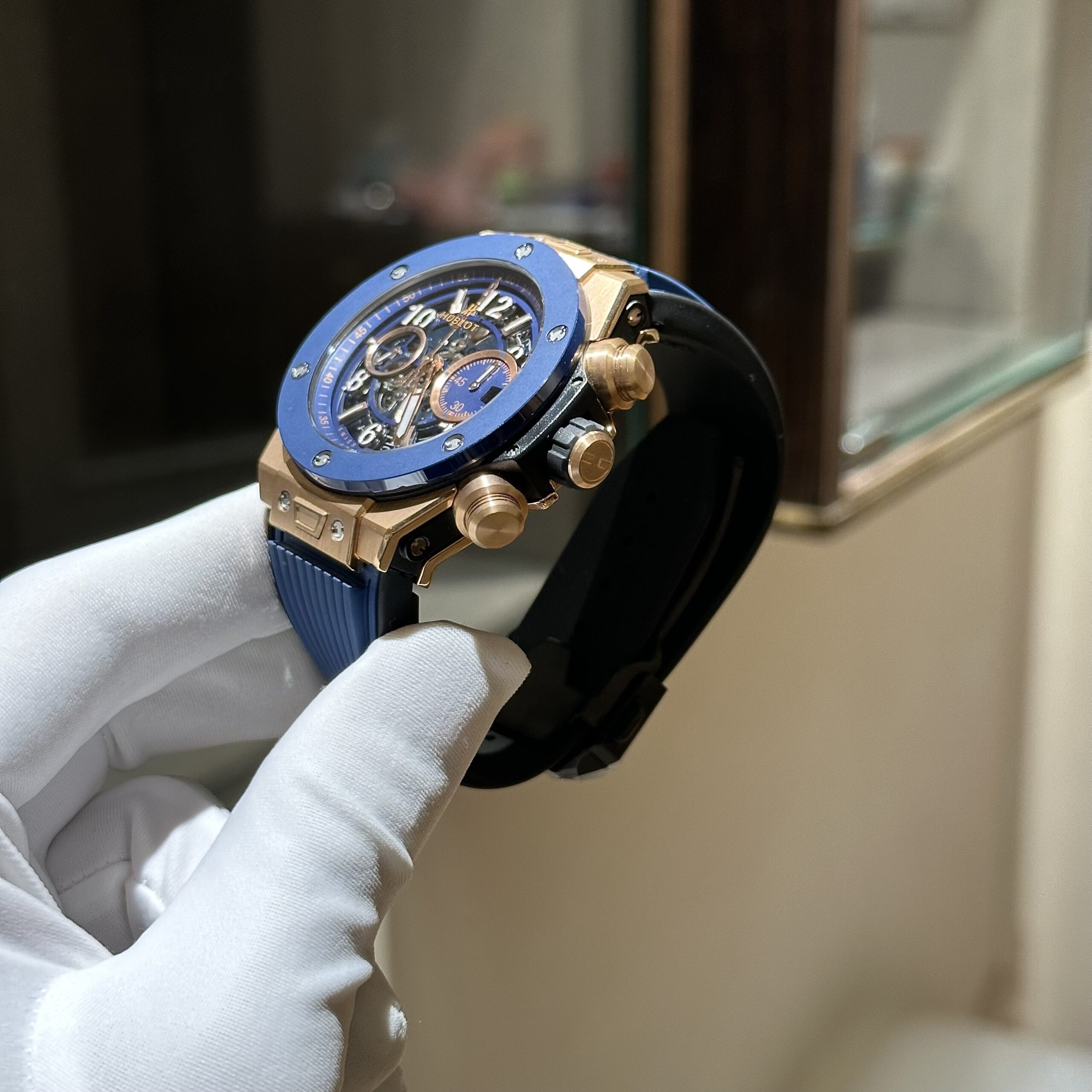 Hublot Replica 1:1 Watch Big Bang Unico Demi King Gold Factory BBF 44mm