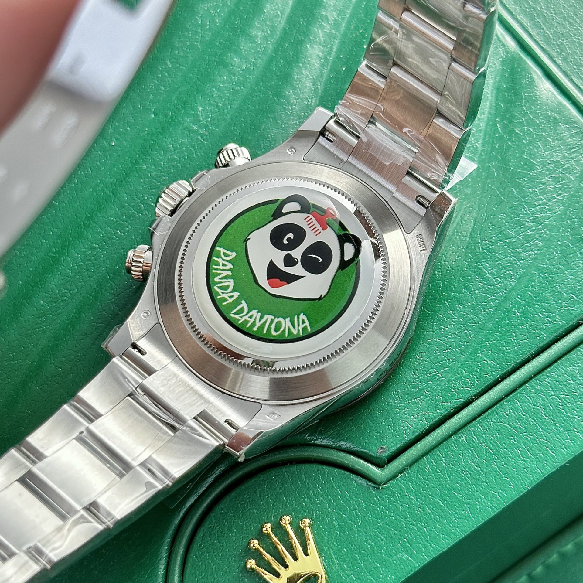 Rolex Daytona 126506 Ice Blue Metal Strap Replica Watch BT Factory 40mm