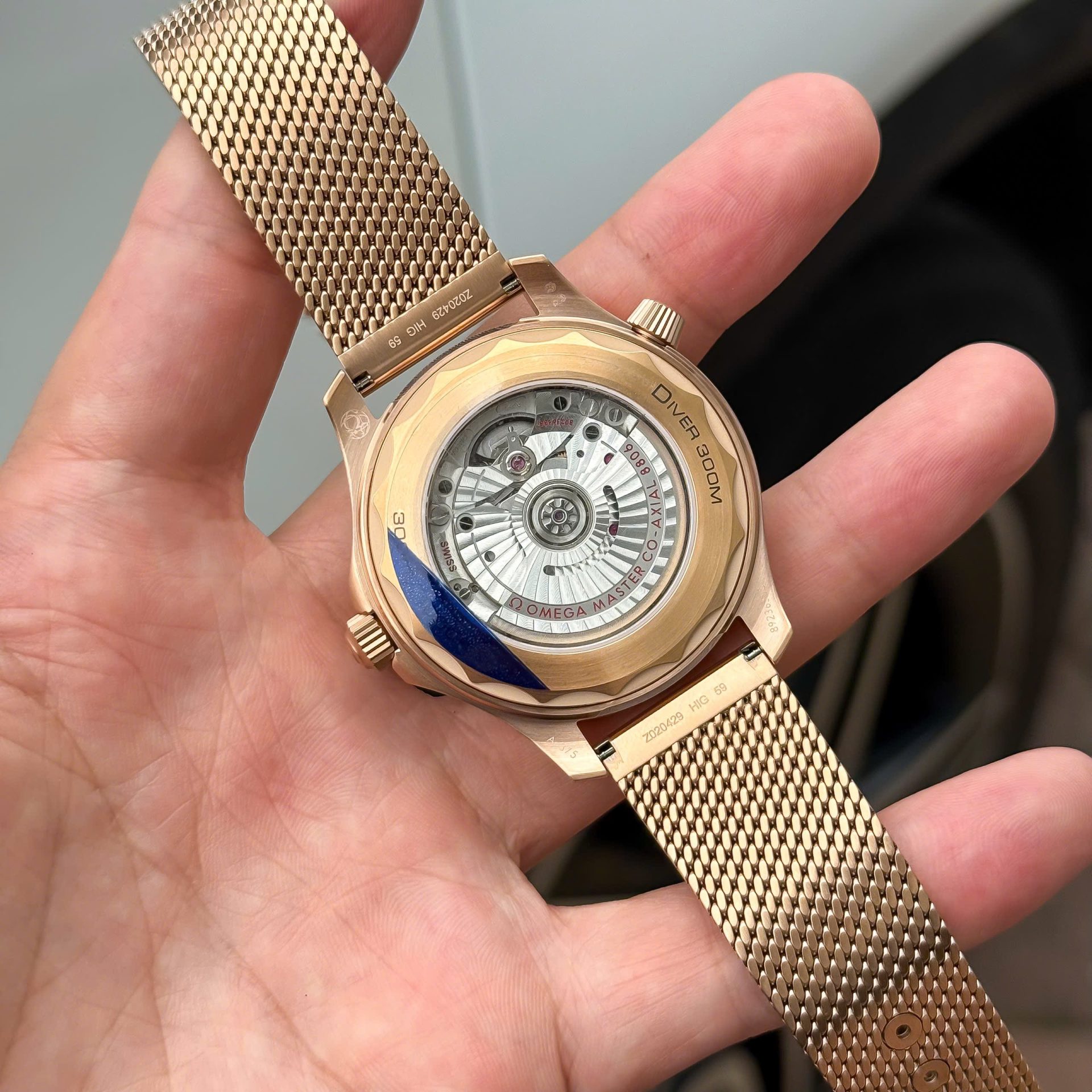 Omega Replica 11 Watch Seamaster Diver 300M Bronze Gold VS Factory 42mm