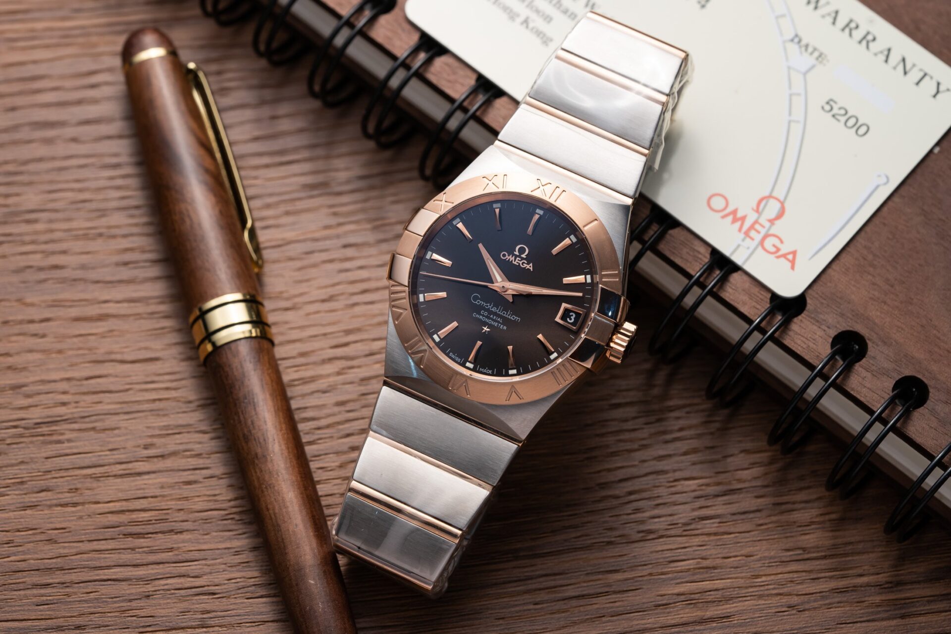 Omega Constellation Replica 1:1 Watch chocolate dial VS Factory 41mm