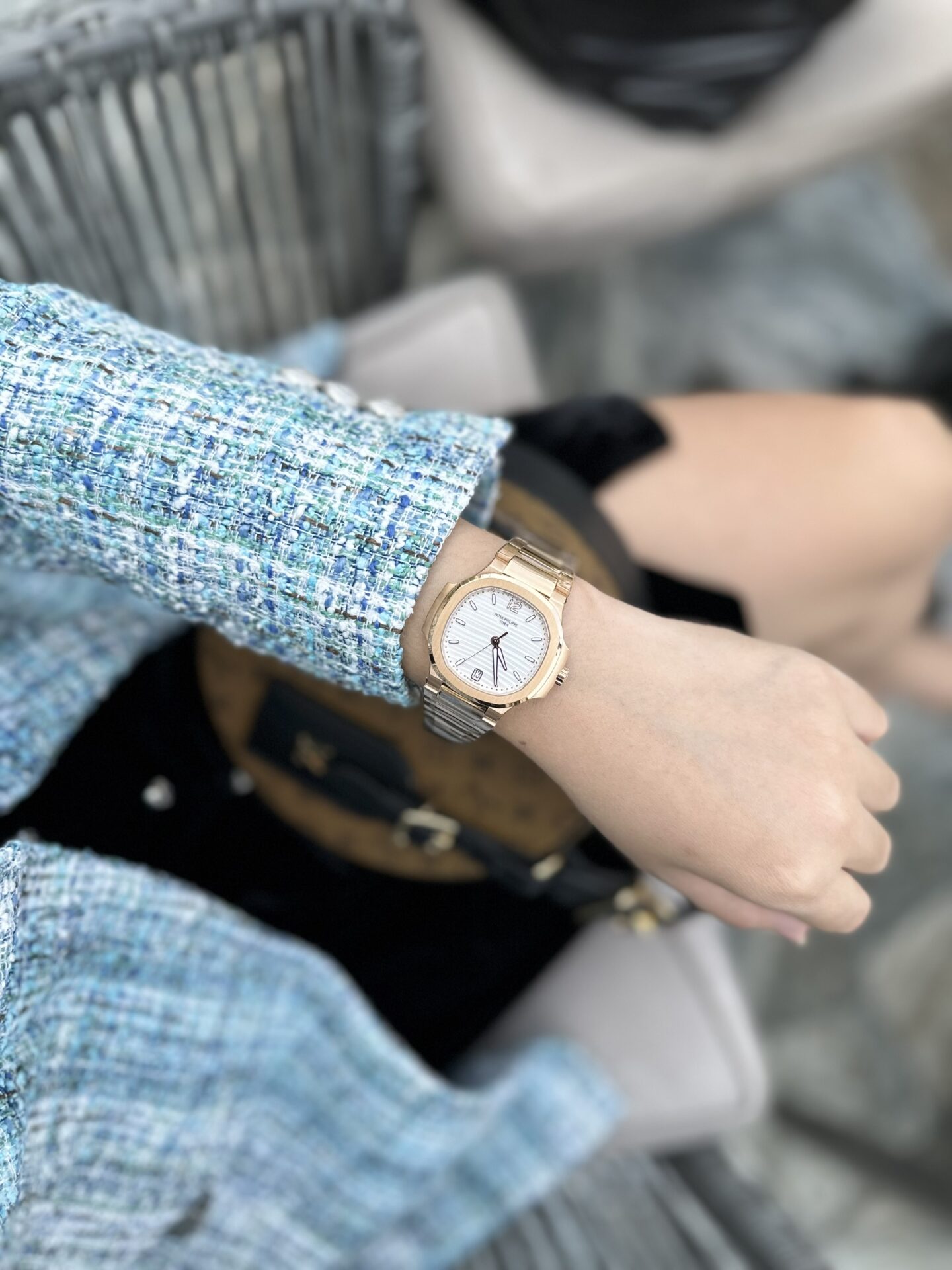 Patek Philippe Nautilus 7118 Replica 1:1 Watch Rose Gold 3K Factory 35.2mm