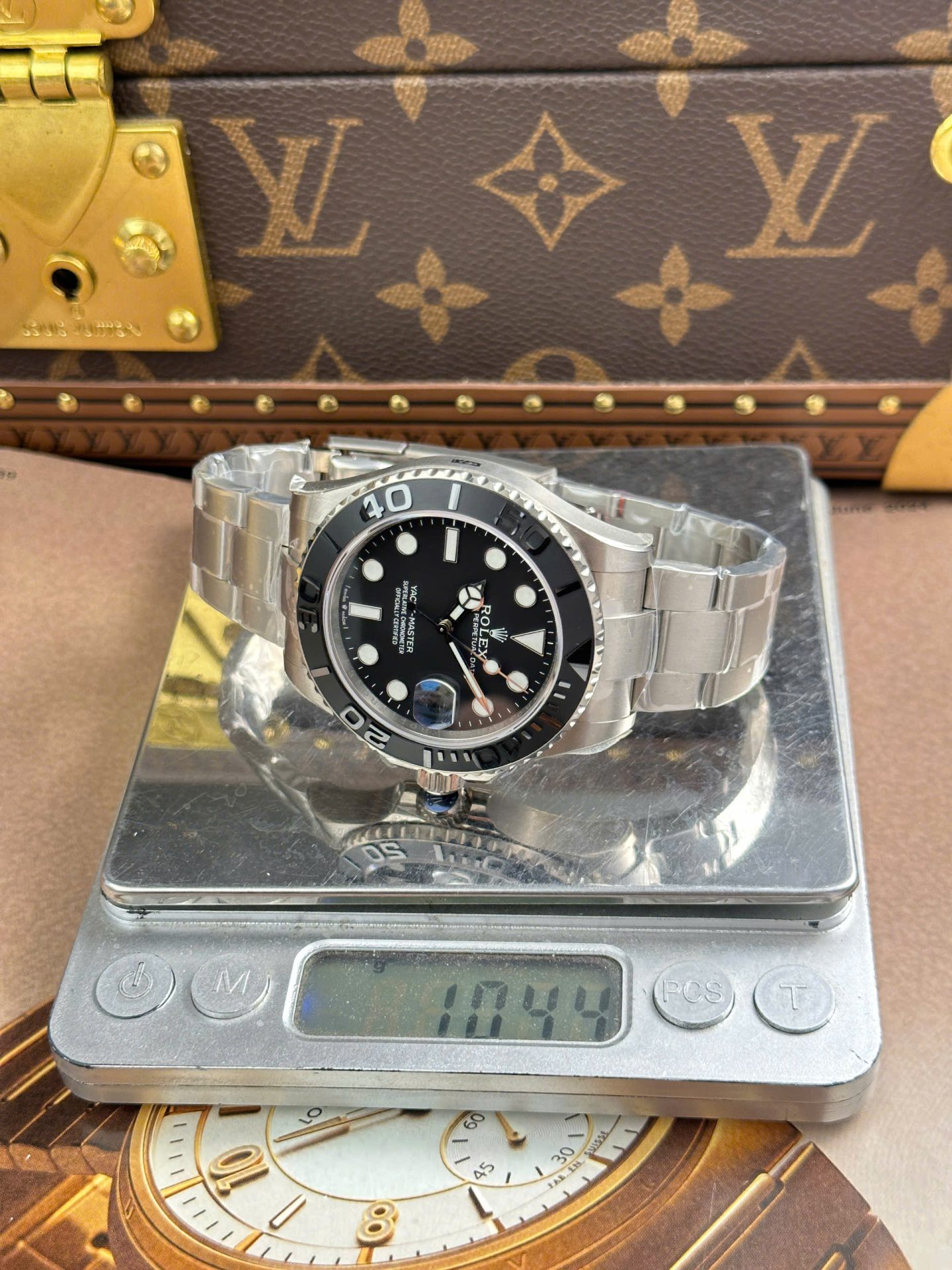 Rolex Yacht-Master Titanium 226627 Replica Watches Black Dial Automatic Movement VS Factory 42mm