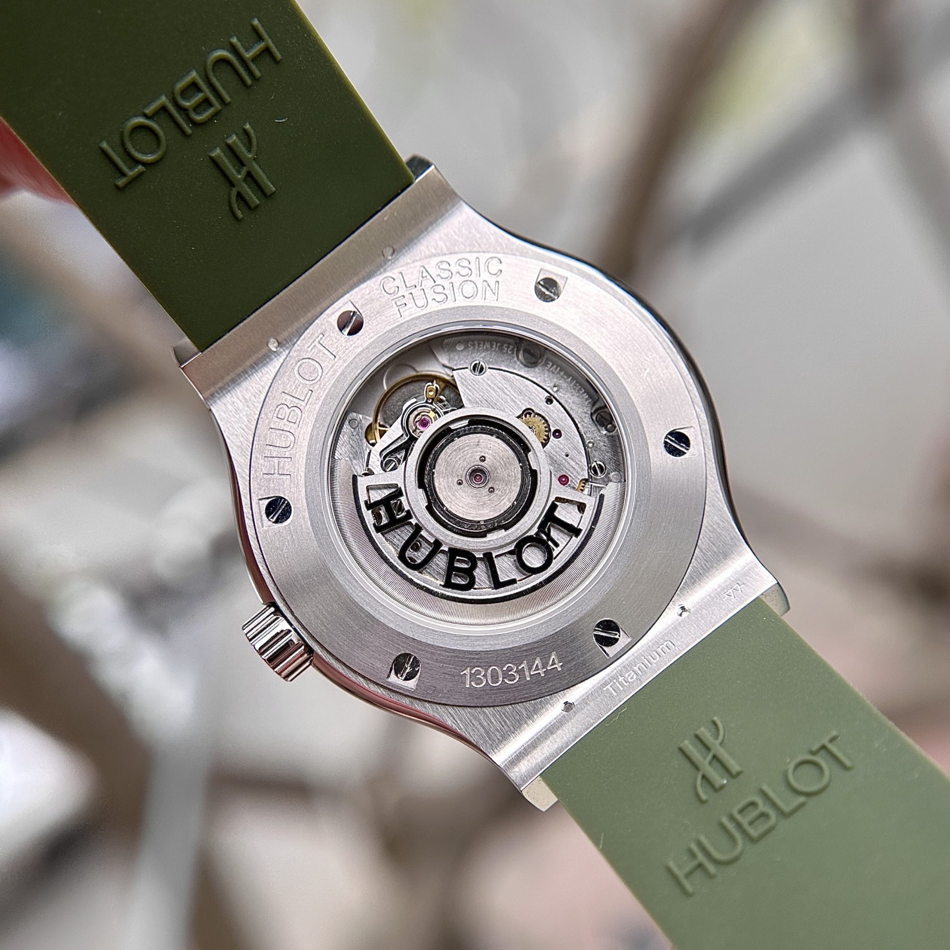 Hublot Replica 11 Watch Classic Fusion Green Dial Factory JJ+ 42mm