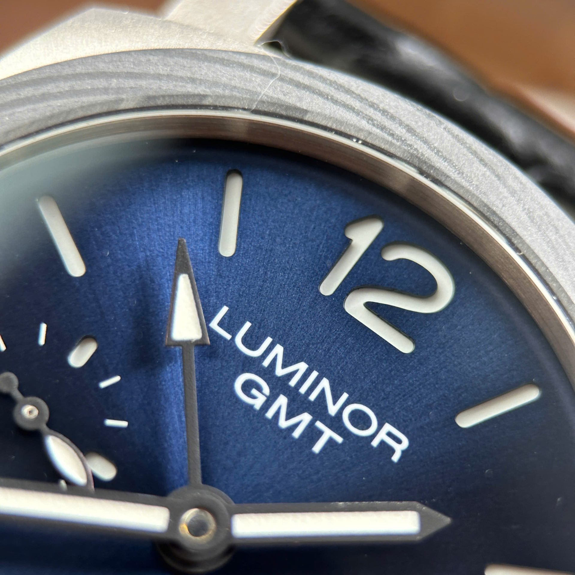 Panerai Luminor GMT PAM1279 Replica Watches Automatic Movement Leather Strap VS Factory 42mm