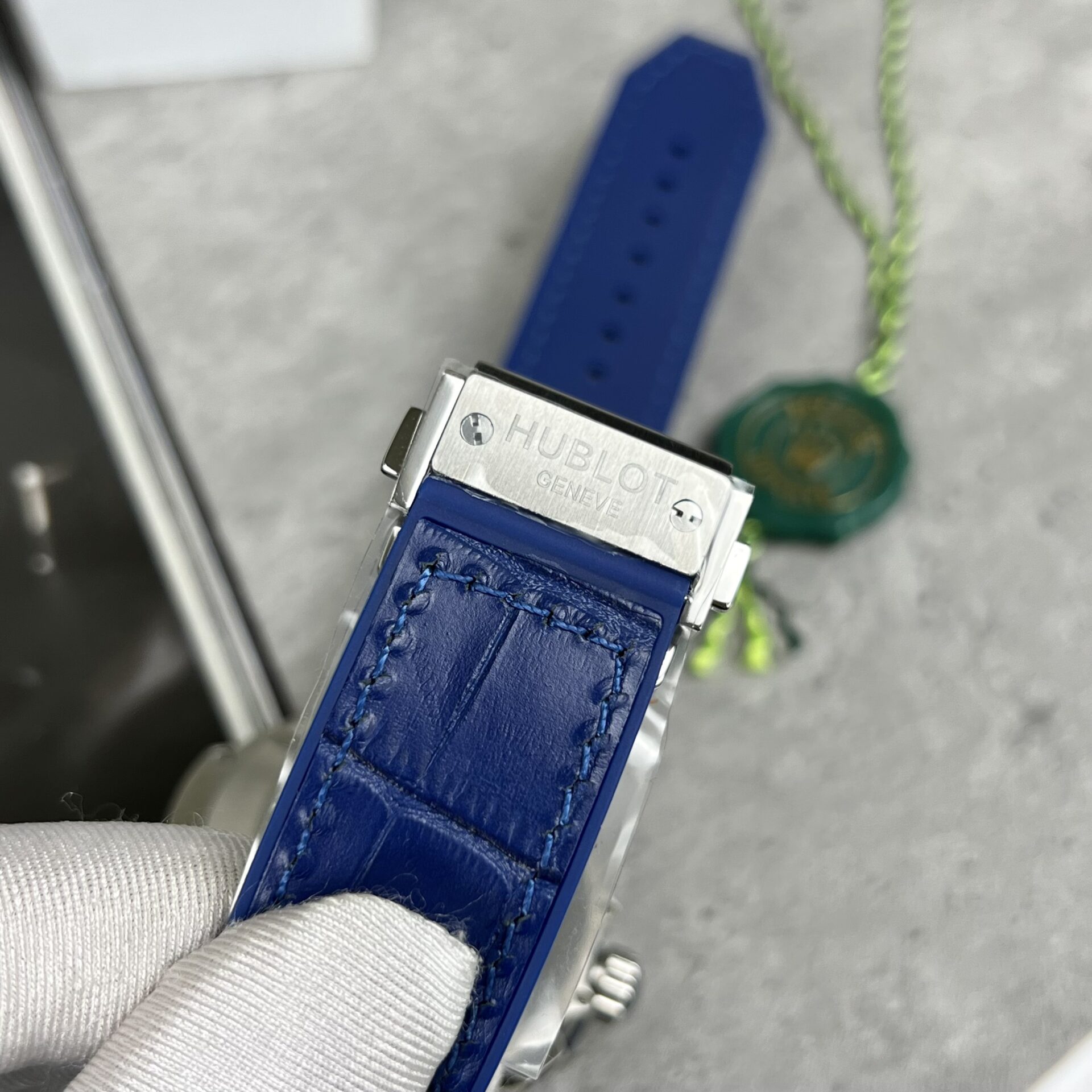 Hublot Replica 11 Watch Big Bang Chronograph Titanium Blue 44mm