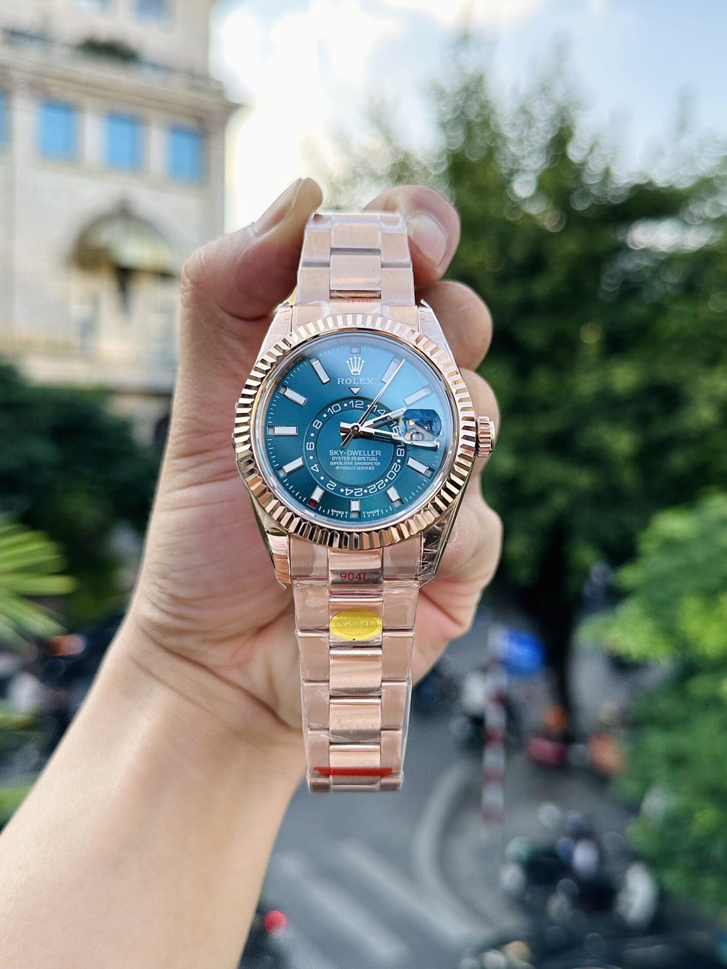 Rolex Replica 1:1 Watch Sky-Dweller 336935 Blue Dial Noob Factory 42mm