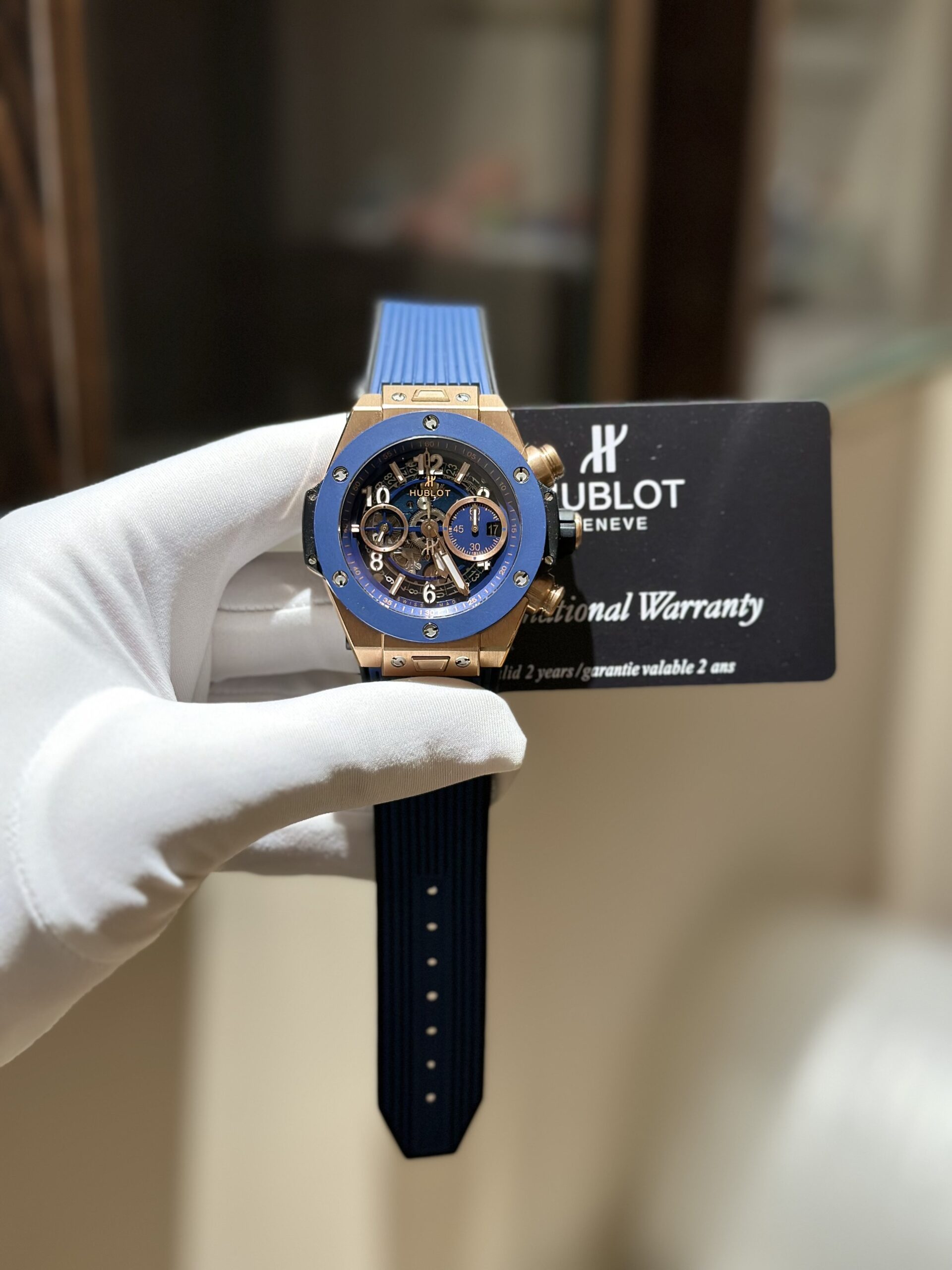 Hublot Replica 1:1 Watch Big Bang Unico Demi King Gold Factory BBF 44mm