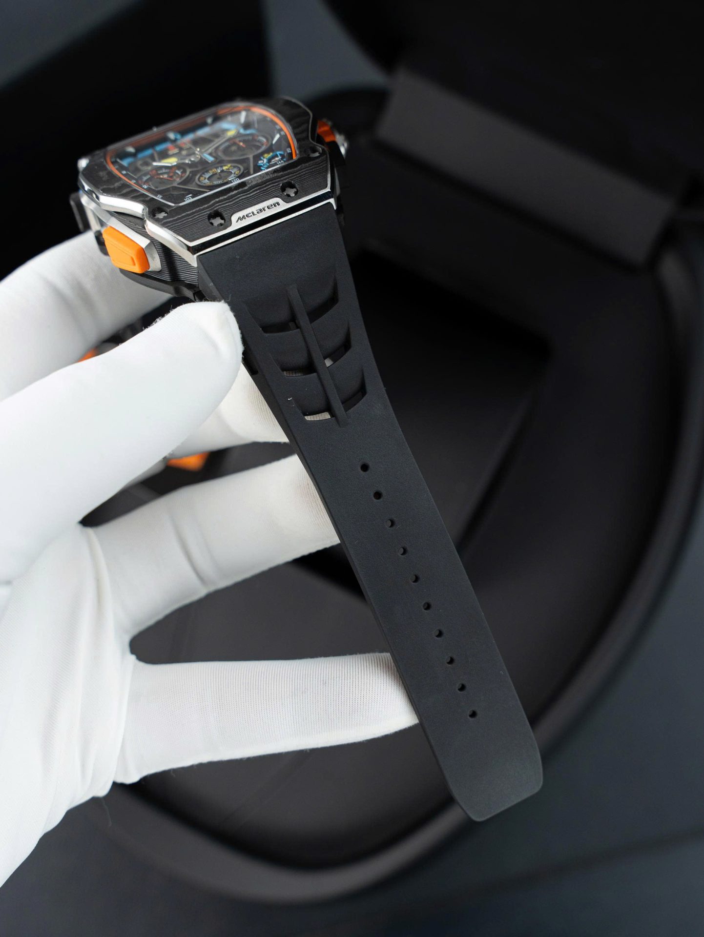 Richard Mille RM65-01 Imitation Watches Black Rubber Strap 44.5×49.9mm