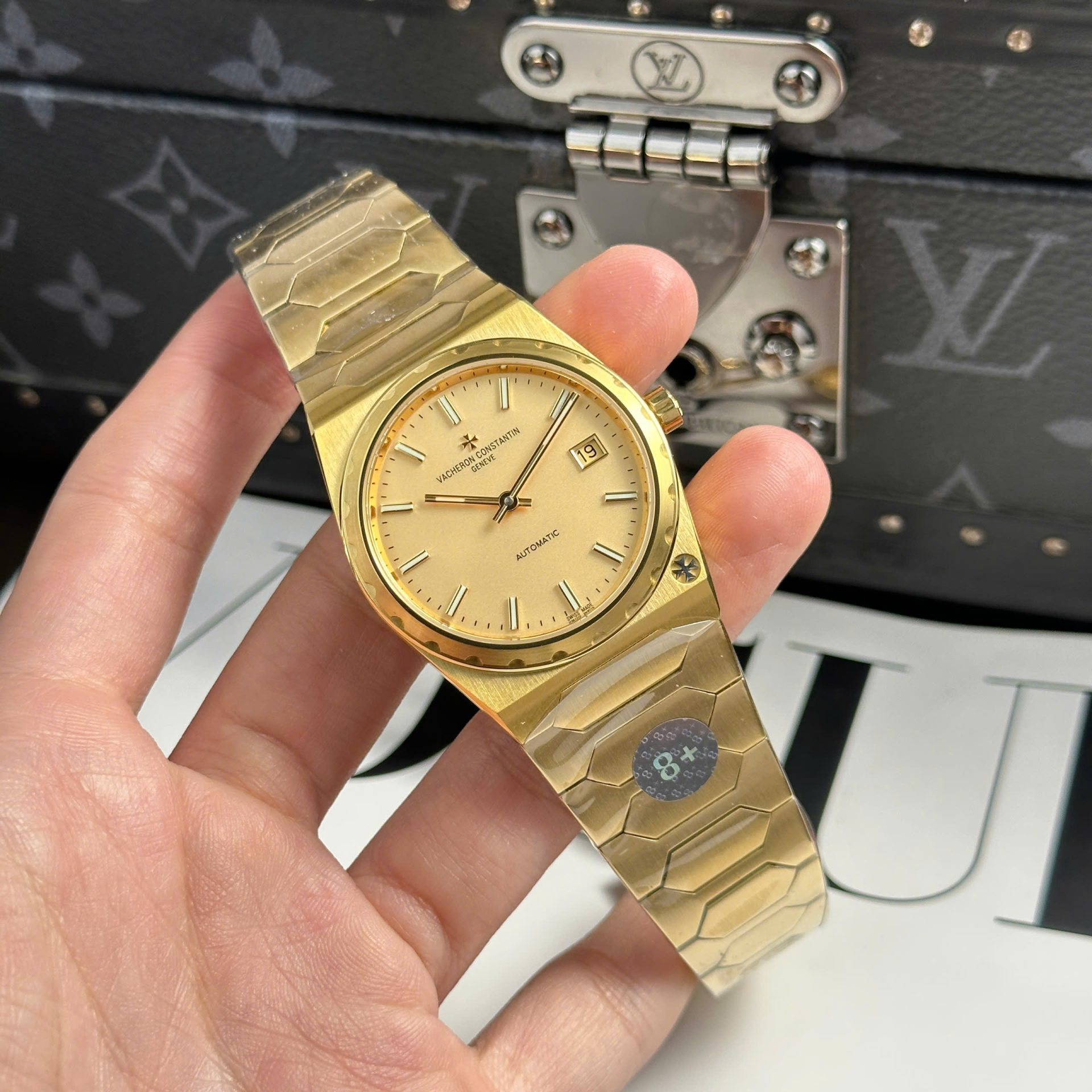 Vacheron Constantin Historiques 222 Copies Watches Dial Yellow 8F Factory 37mm