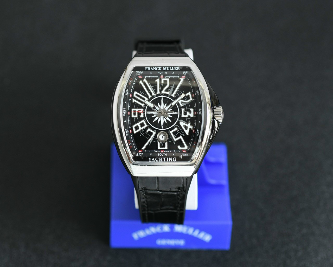 Franck Muller Replica 11 Watch V45 SC DT Swiss Black Dial ABF Factory 45mm