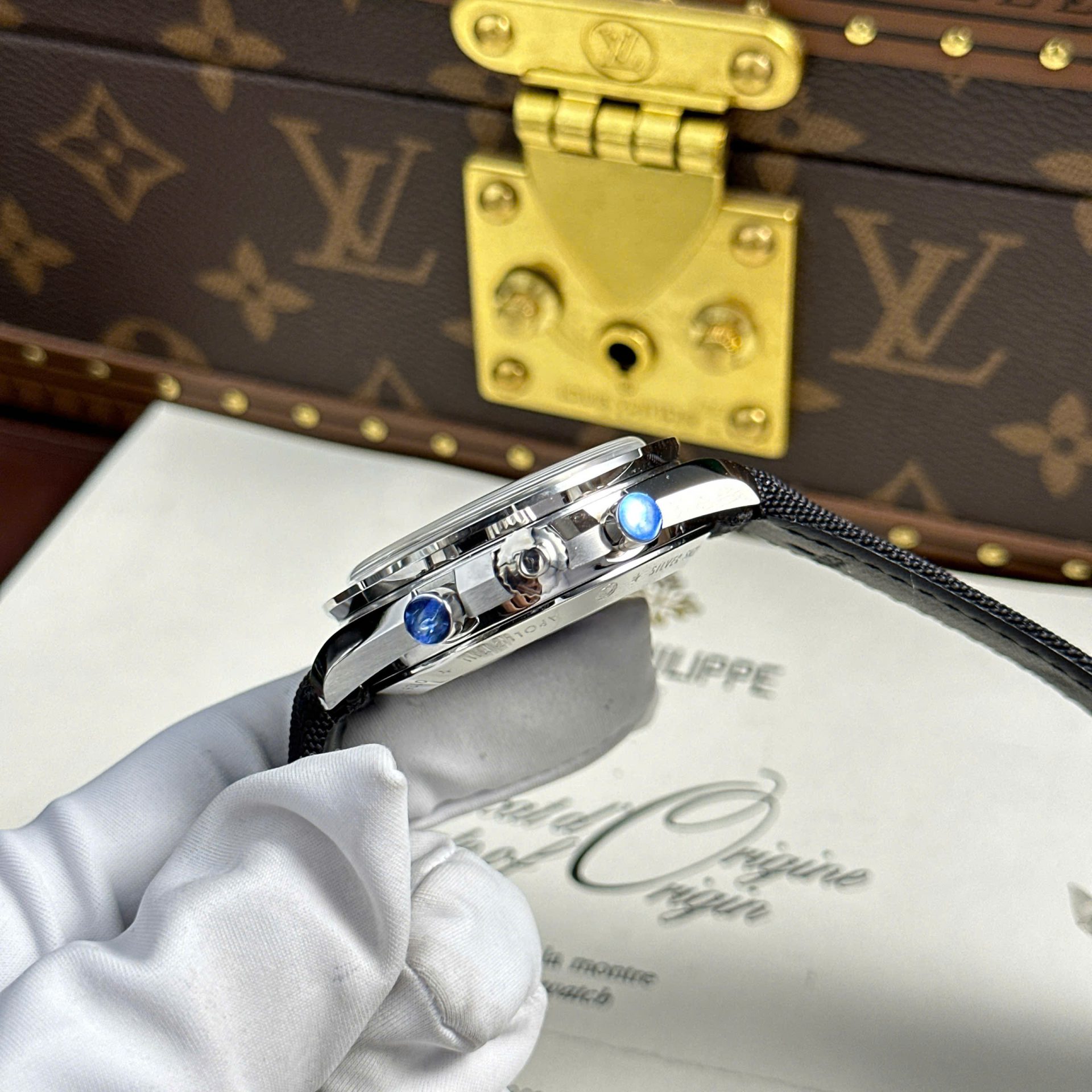 Omega Speedmaster Apollo 13 Silver Snoopy Luxury Imitation Watches Fabic Strap OM Factory 42mm