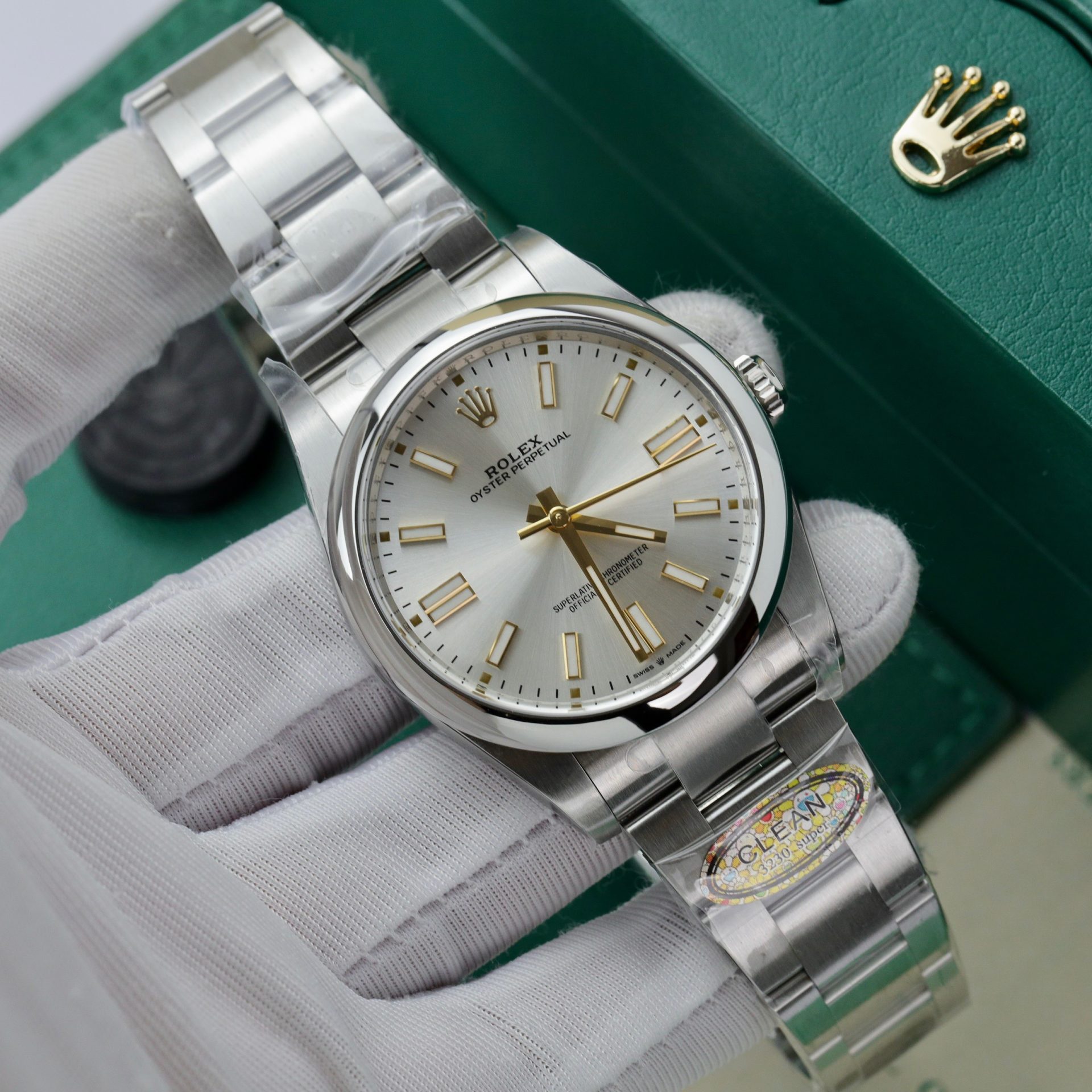 Rolex Replica 1:1 Watch Oyster Perpetual 124300 Silver Dial Factory Clean 36mm