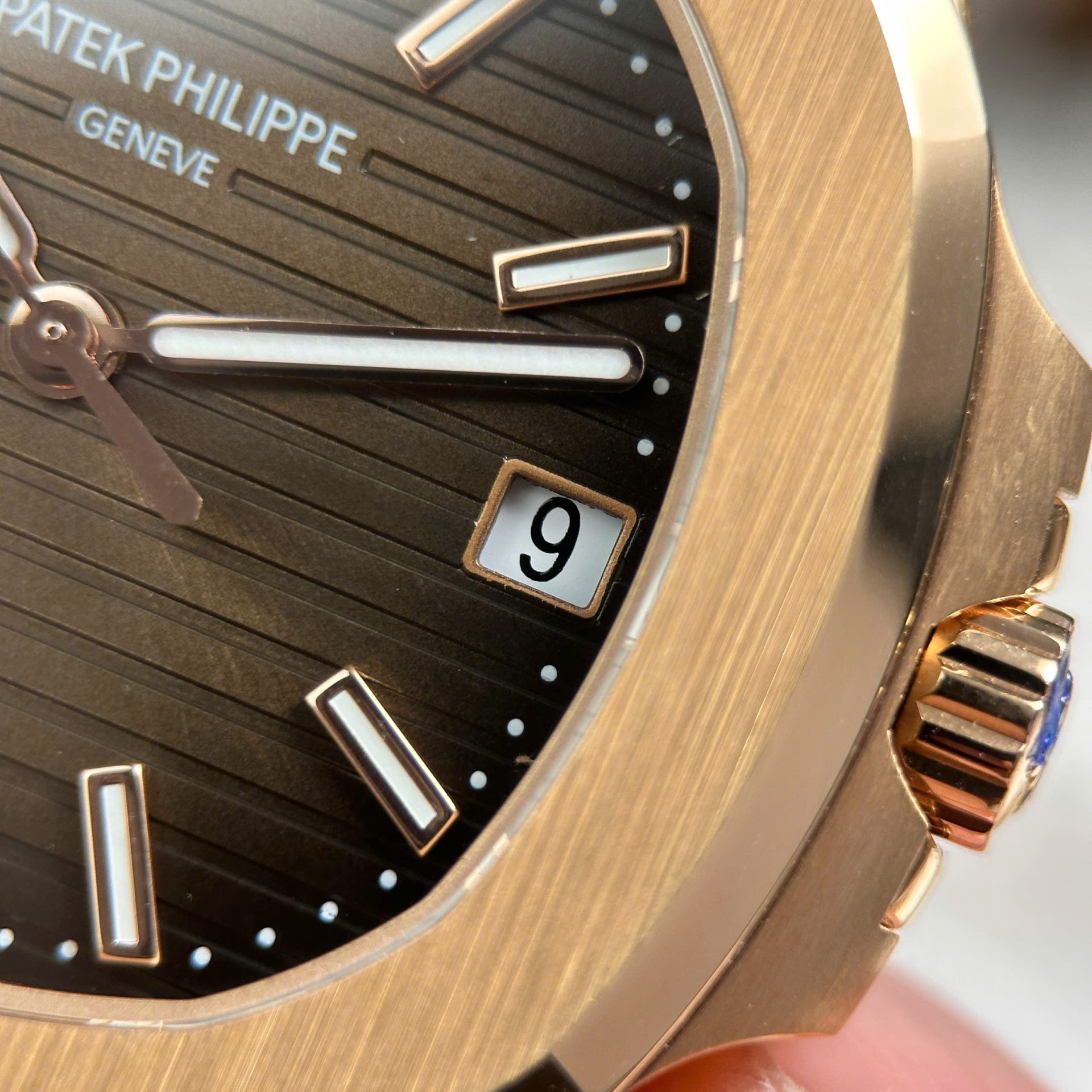 Patek Philippe Nautilus 5711 Brown Dial Copies Watches Automatic Movement BBF Factory 40mm