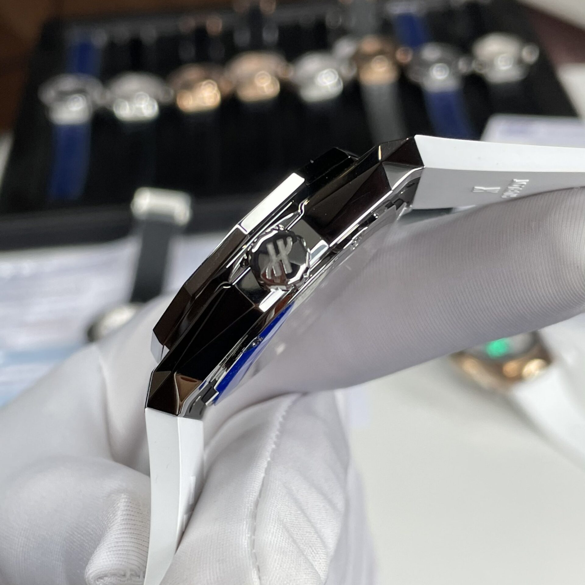 Hublot Replica 1:1 Watch Orlinski Titanium White Rubber Strap APS 40mm