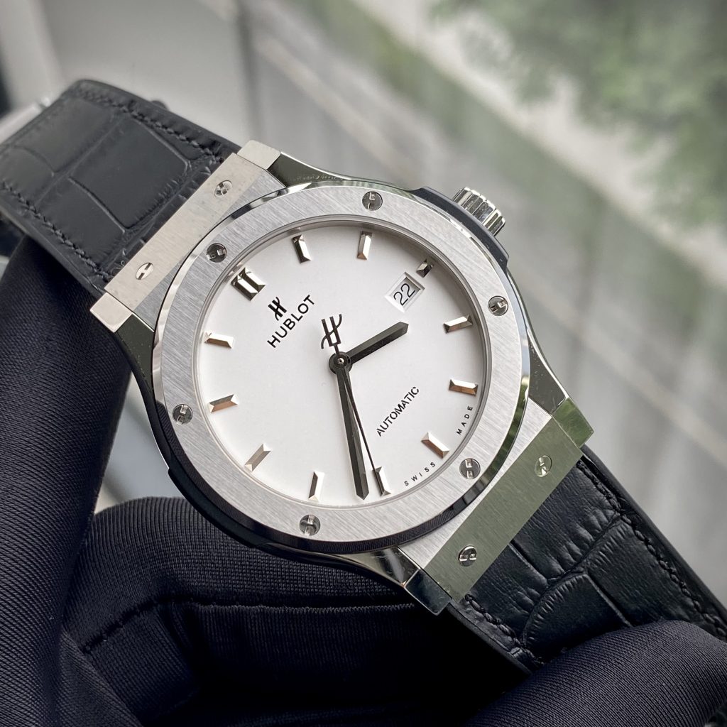 Hublot Replica 1:1 Watch Classic Fusion White Dial JJF Factory 42mm