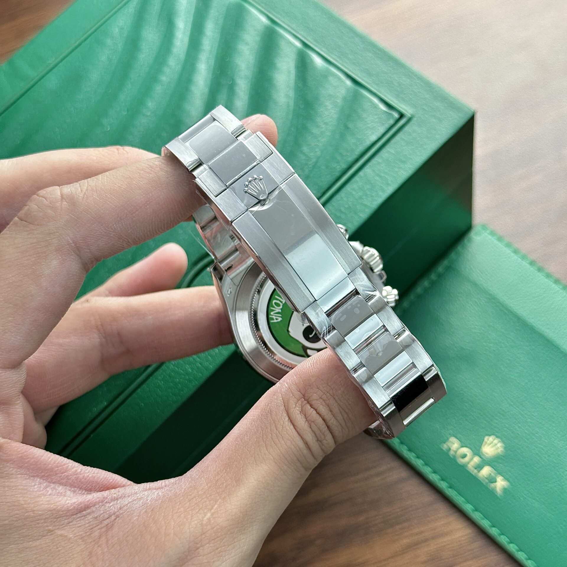 Rolex Daytona 126506 Ice Blue Metal Strap Replica Watch BT Factory 40mm