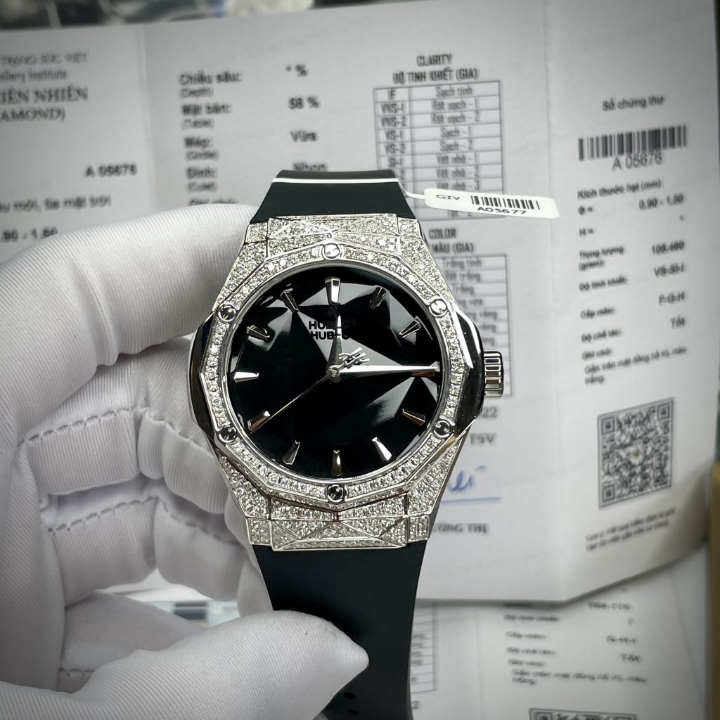Hublot Replica 1:1 Watch Orlinski Titanium With Natural Diamonds 40mm