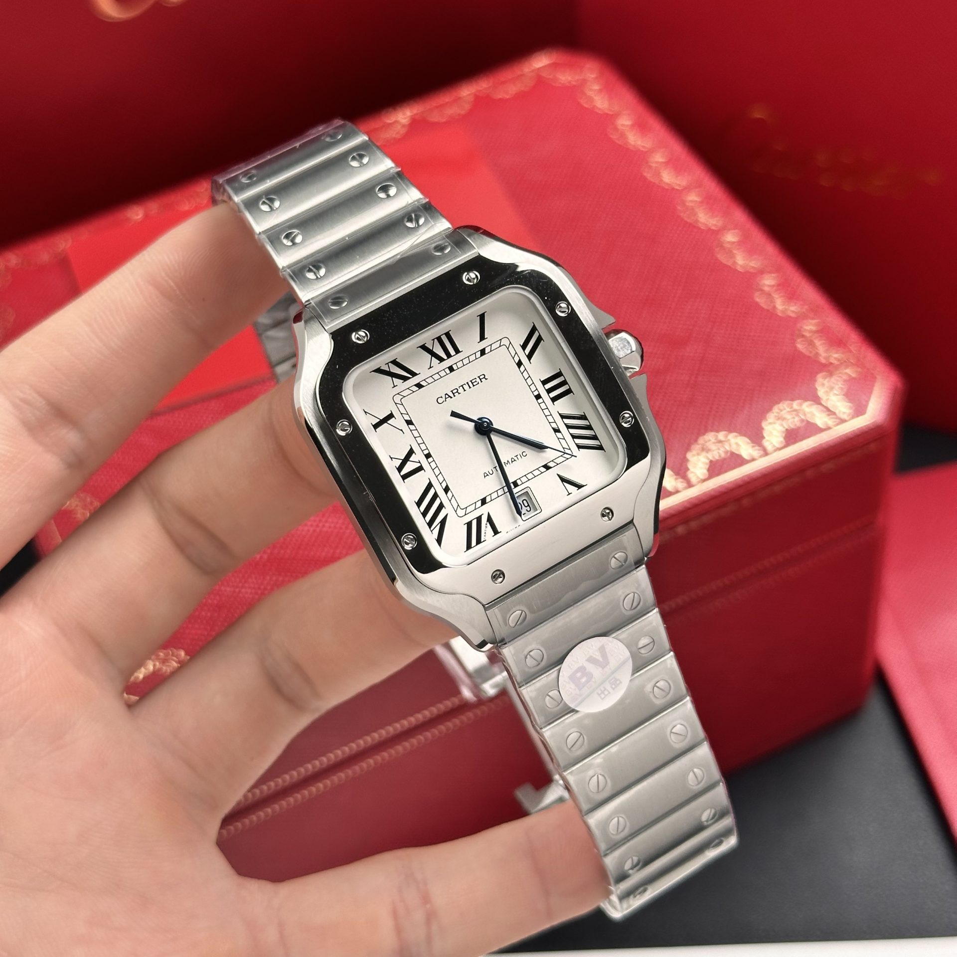 Cartier Replica 1:1 Watch Santos de Cartier WSSA0018 BV Factory 39.8mm