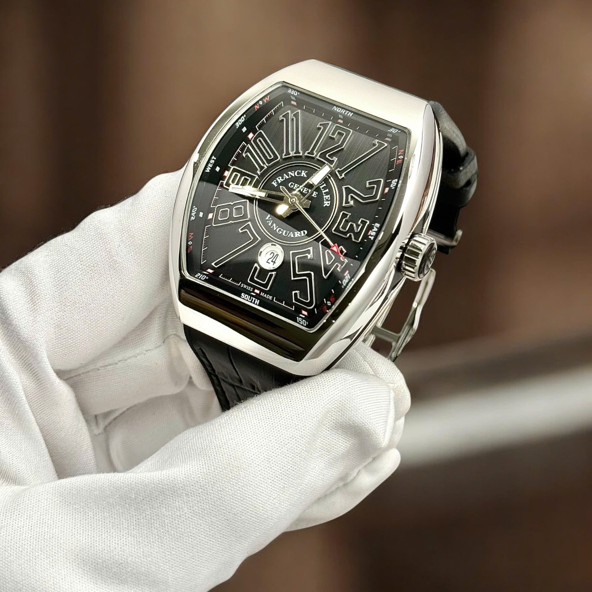 Franck Muller Imitation Watches Vanguard V45 Stainless Steel Men s ABF Factory 45mm