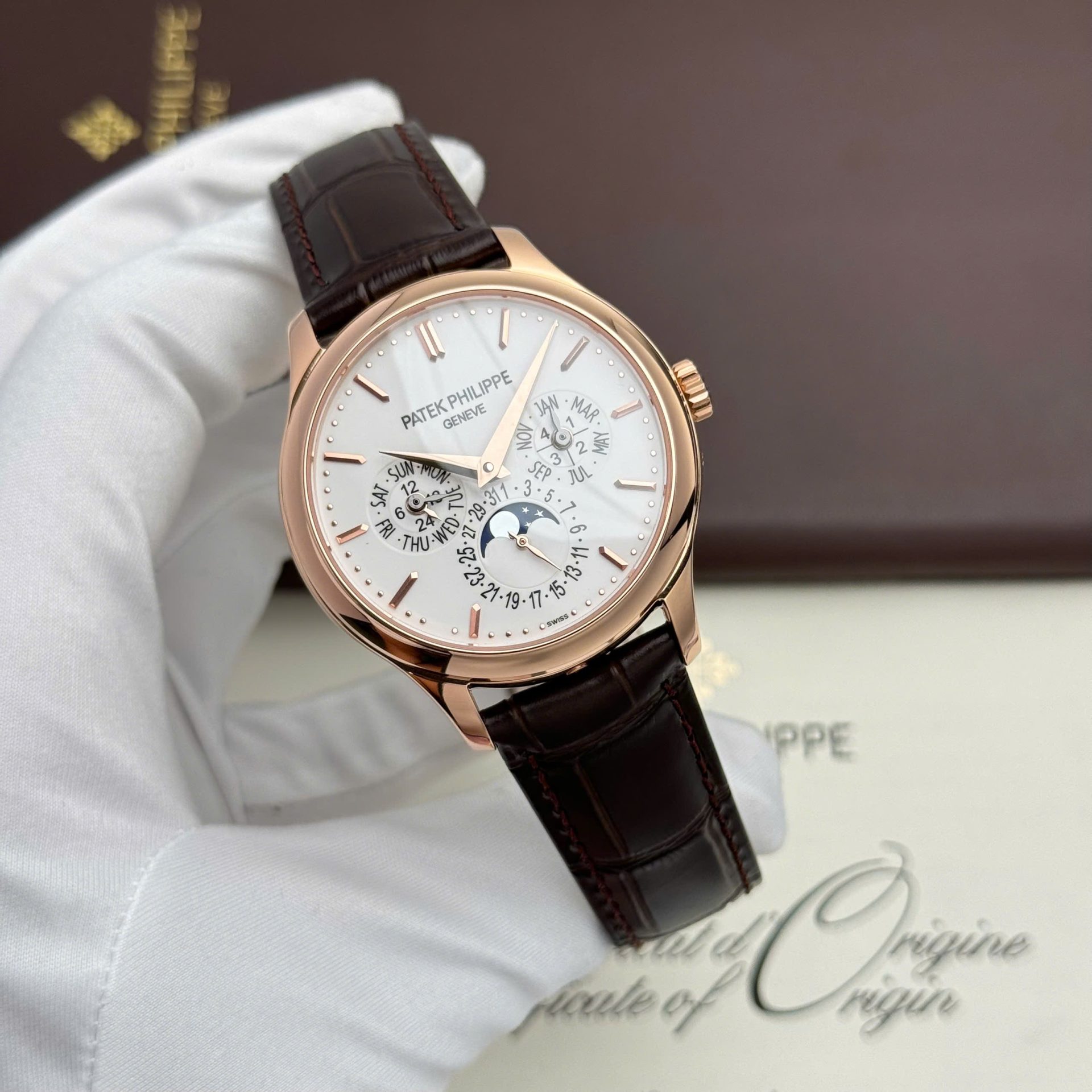 Patek Philippe Grand Complicaitons 5327R Best Replica Watches White Dial Automatic Movement 40mm