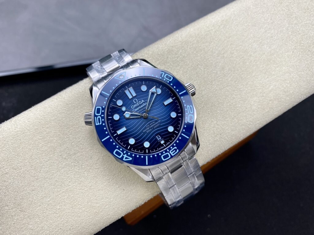 Omega Replica 1:1 Watch Seamaster 75th Anniversary Summer Blue 42mm