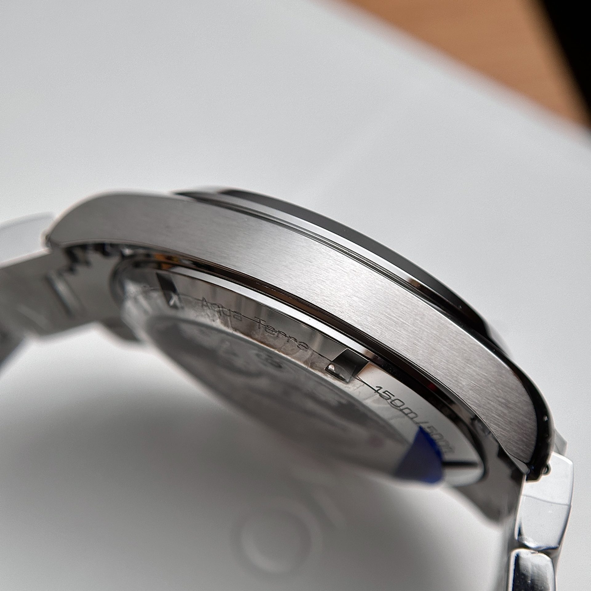 Omega Replica 11 Watch Seamaster Co-Axial Aqua Terra Blue Dial 41mm