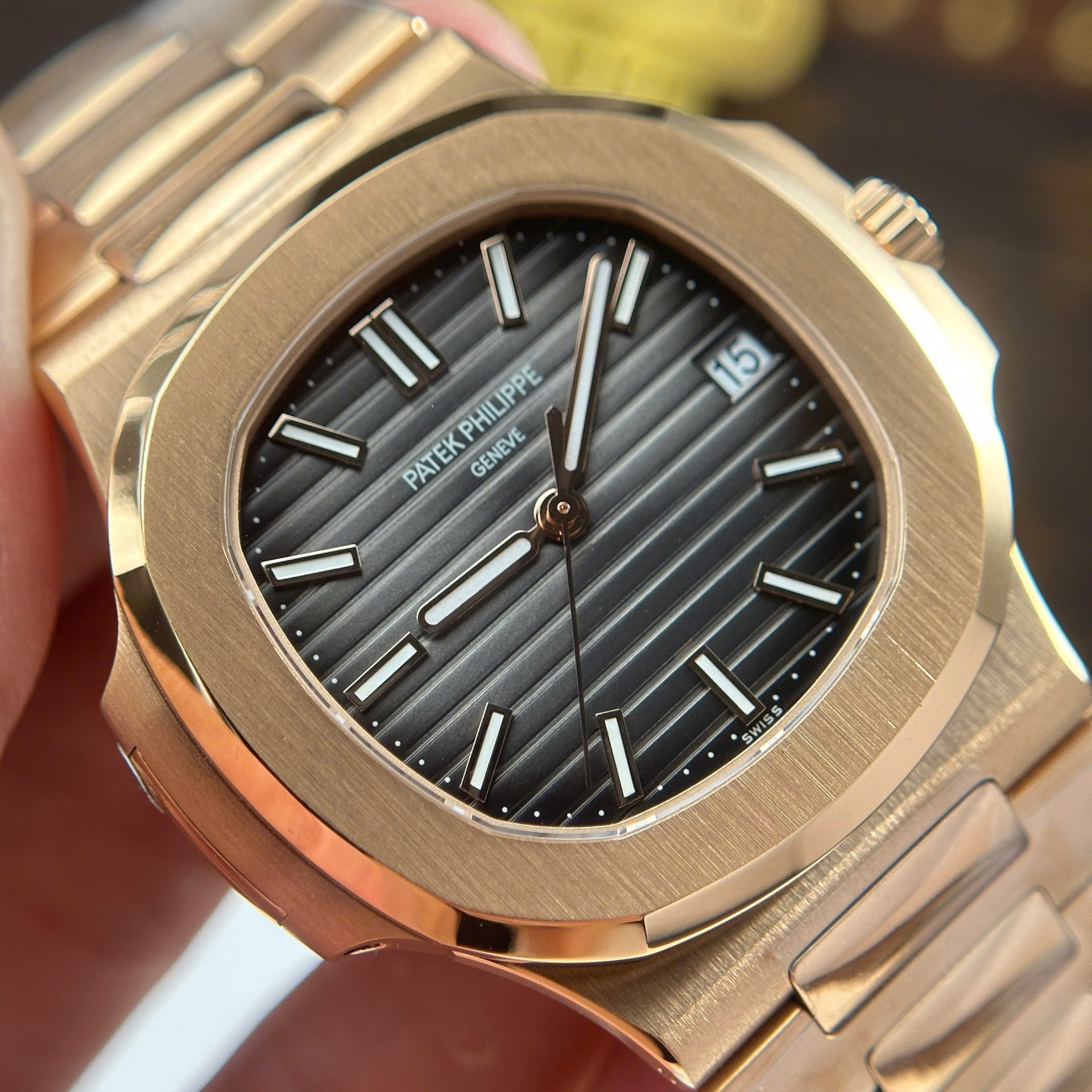 Patek Philippe Nautilus 5711 Knock Off Watches Gray Dial Automatic Movement 3K Factory 40mm