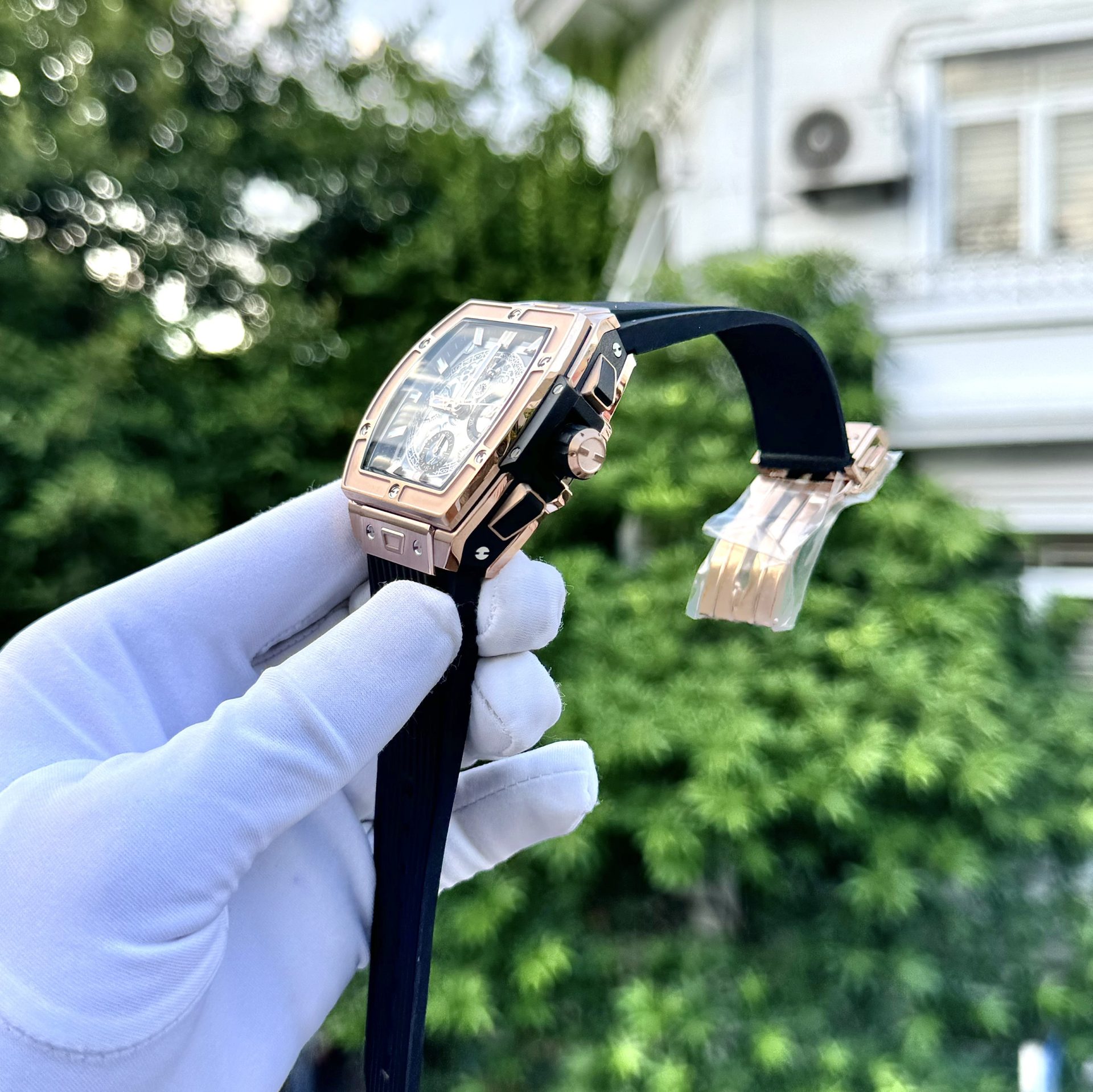Hublot Replica 1:1 Watch Spirit Of Big Bang Chronograph King Gold 42mm