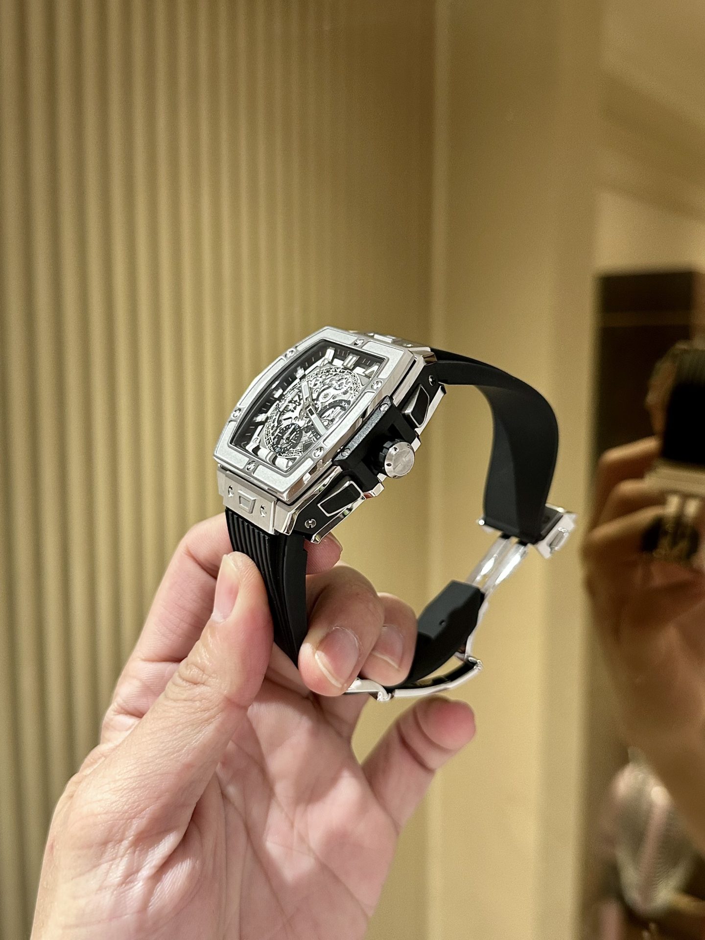 Hublot Replica 1:1 Watch Spirit Of Big Bang Black Titanium Chronograph 42mm