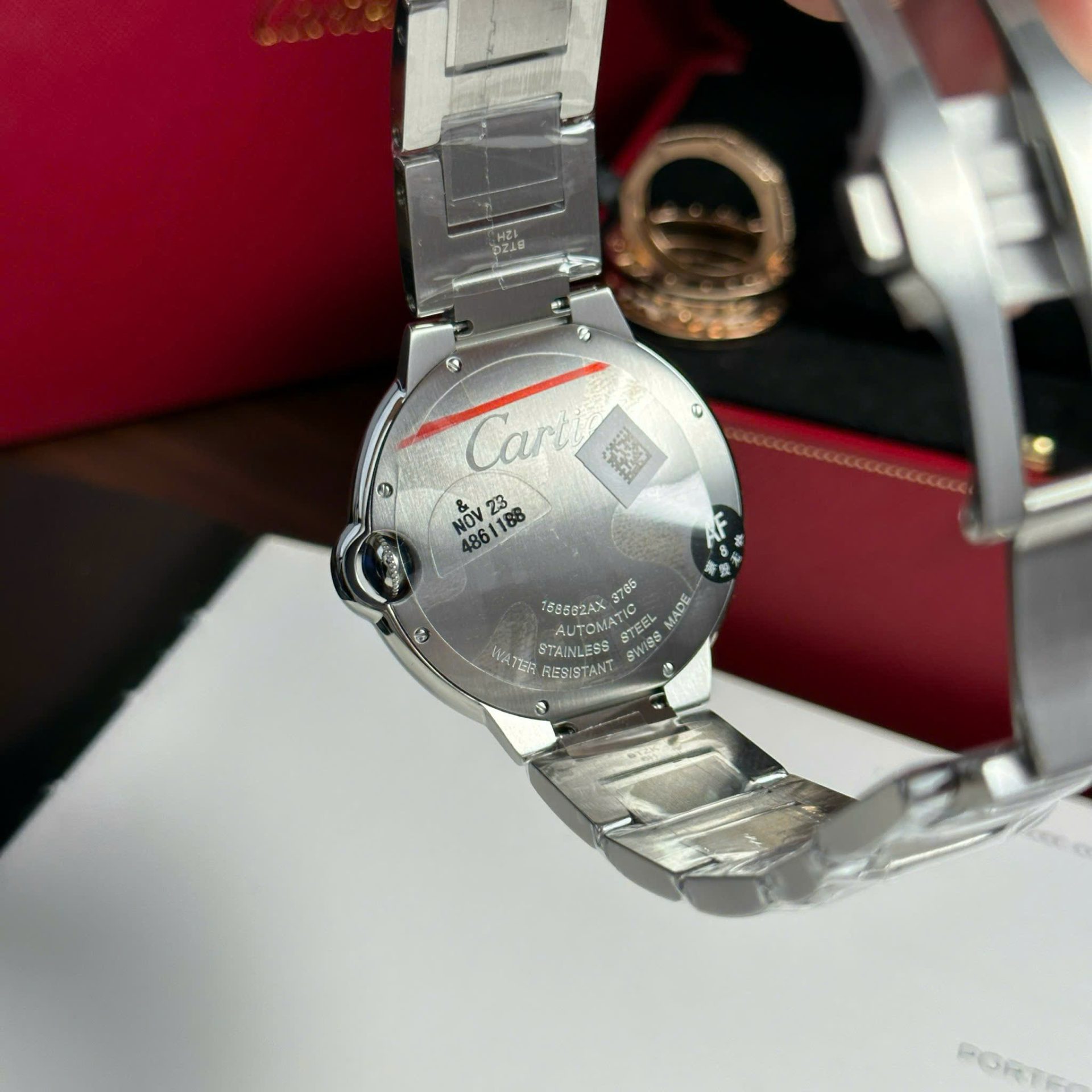 Cartier Ballon Bleu Replica 11 Watch White Dial Metal Wire AF Factory 42mm