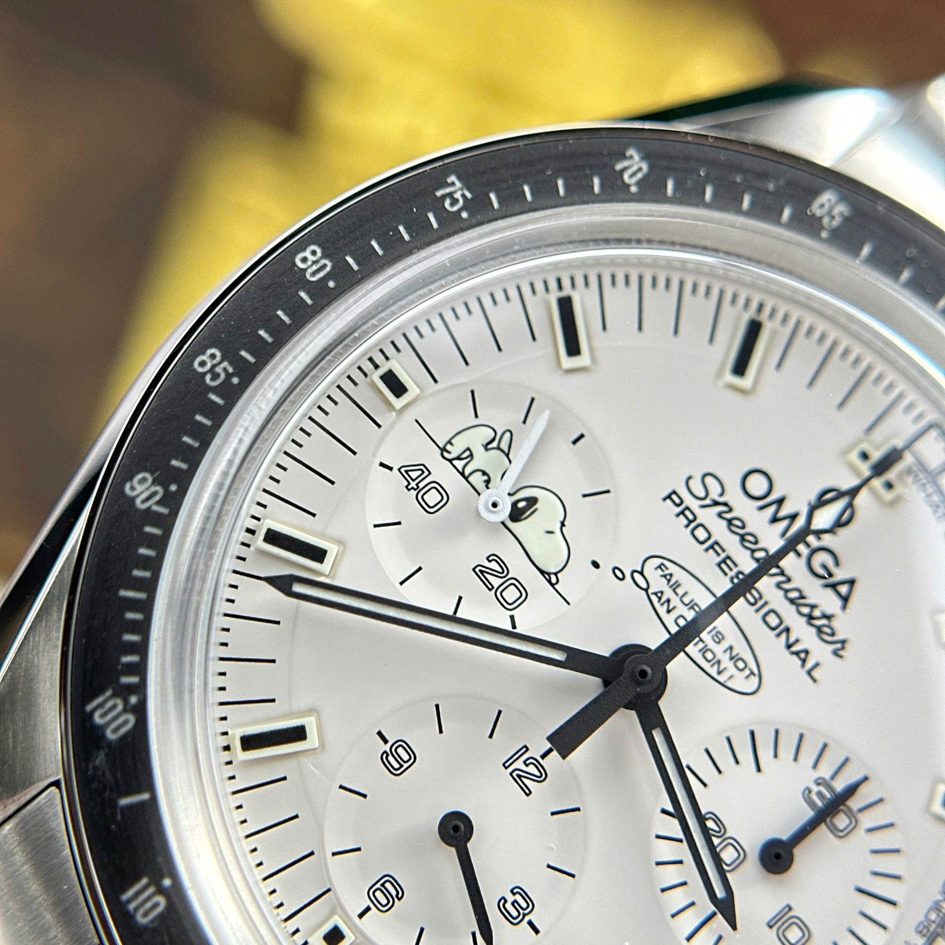 Omega Speedmaster Apollo 13 Silver Snoopy Imitation Watches Metal Wire OM Factory 42mm