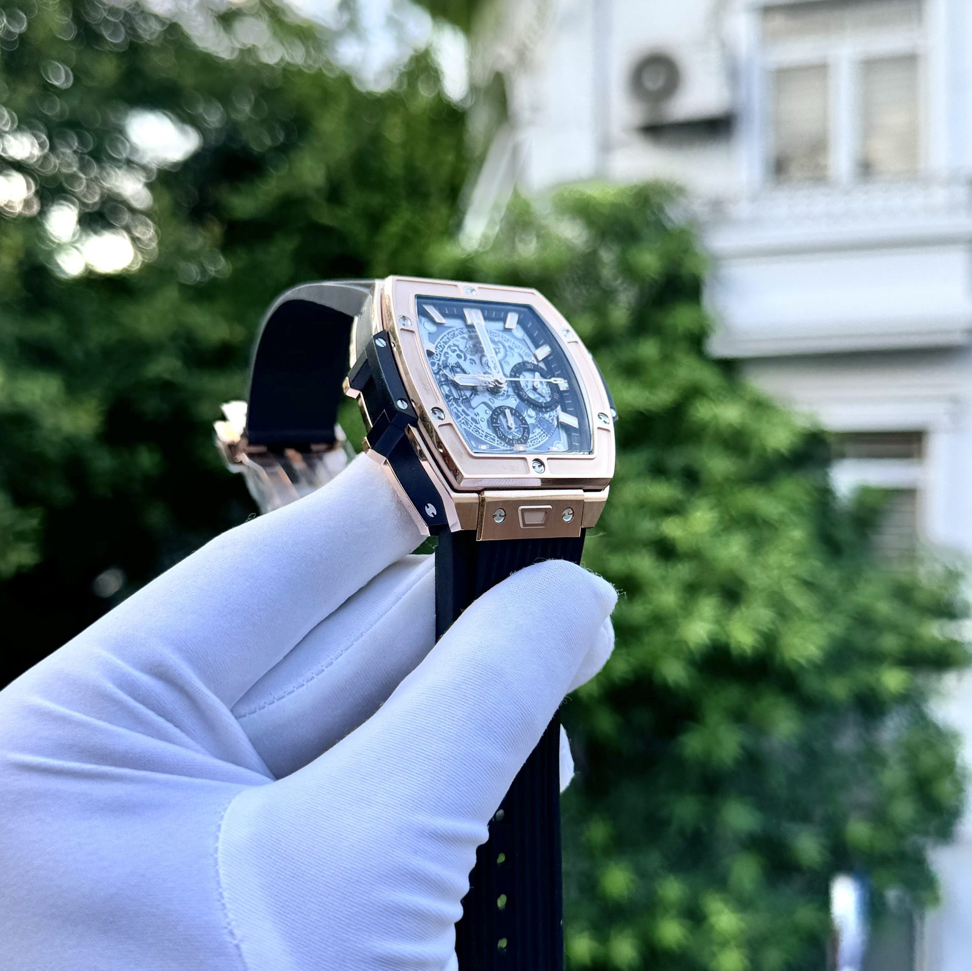 Hublot Replica 1:1 Watch Spirit Of Big Bang Chronograph King Gold 42mm