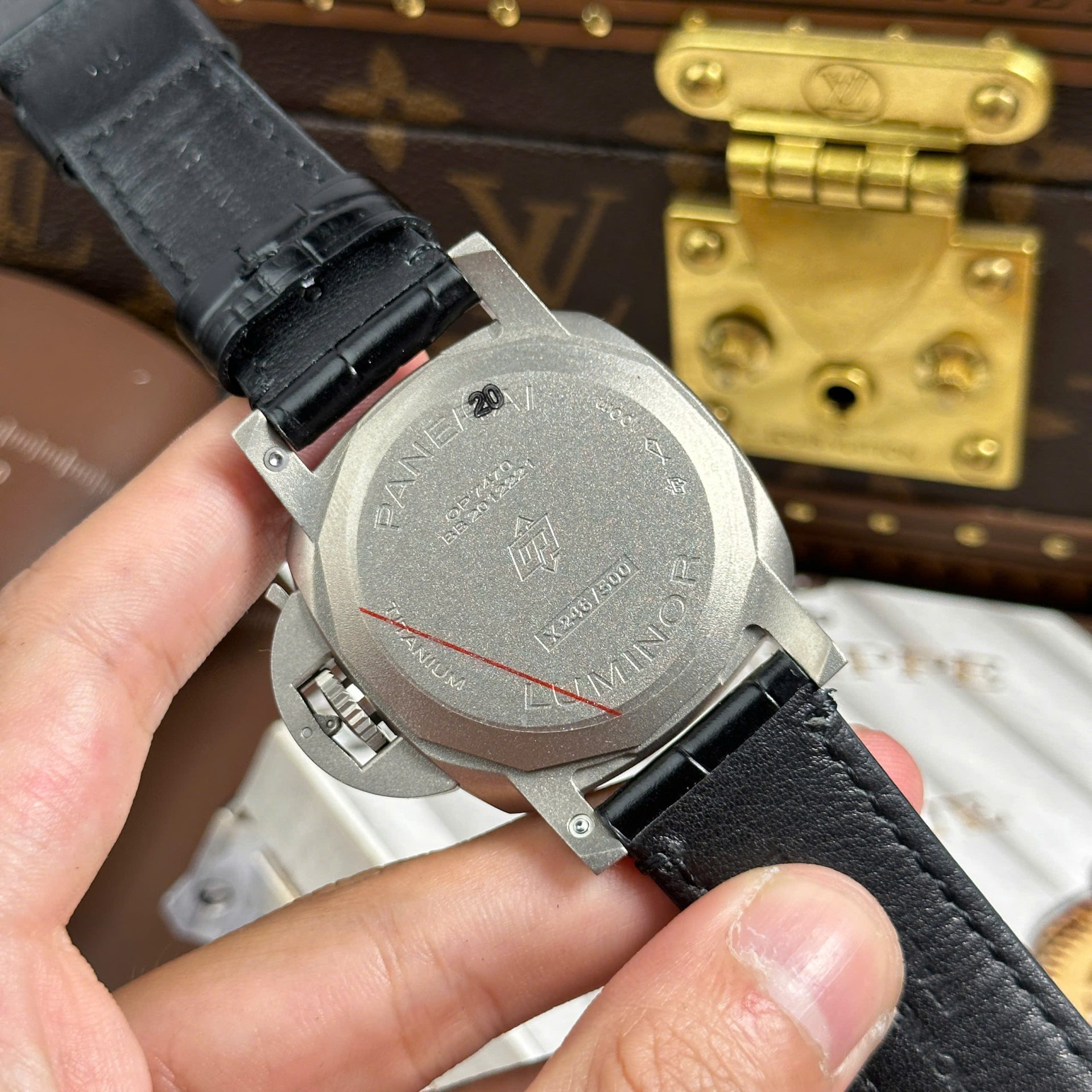 Panerai Luminor GMT PAM1279 Replica Watches Automatic Movement Leather Strap VS Factory 42mm