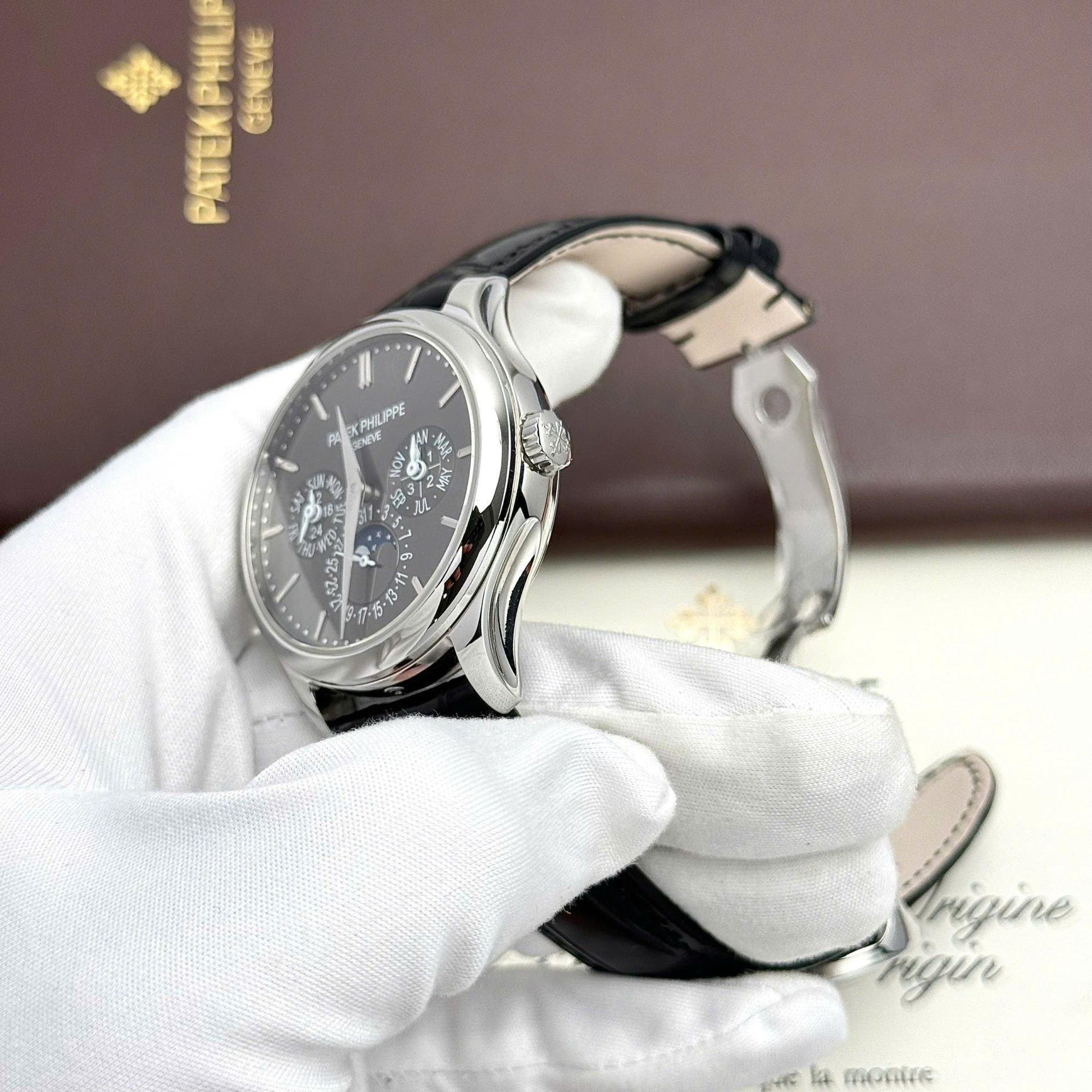 Patek Philippe Super Clone Watches Grand Complications 5327G Automatic Movement Gray Dial 40mm