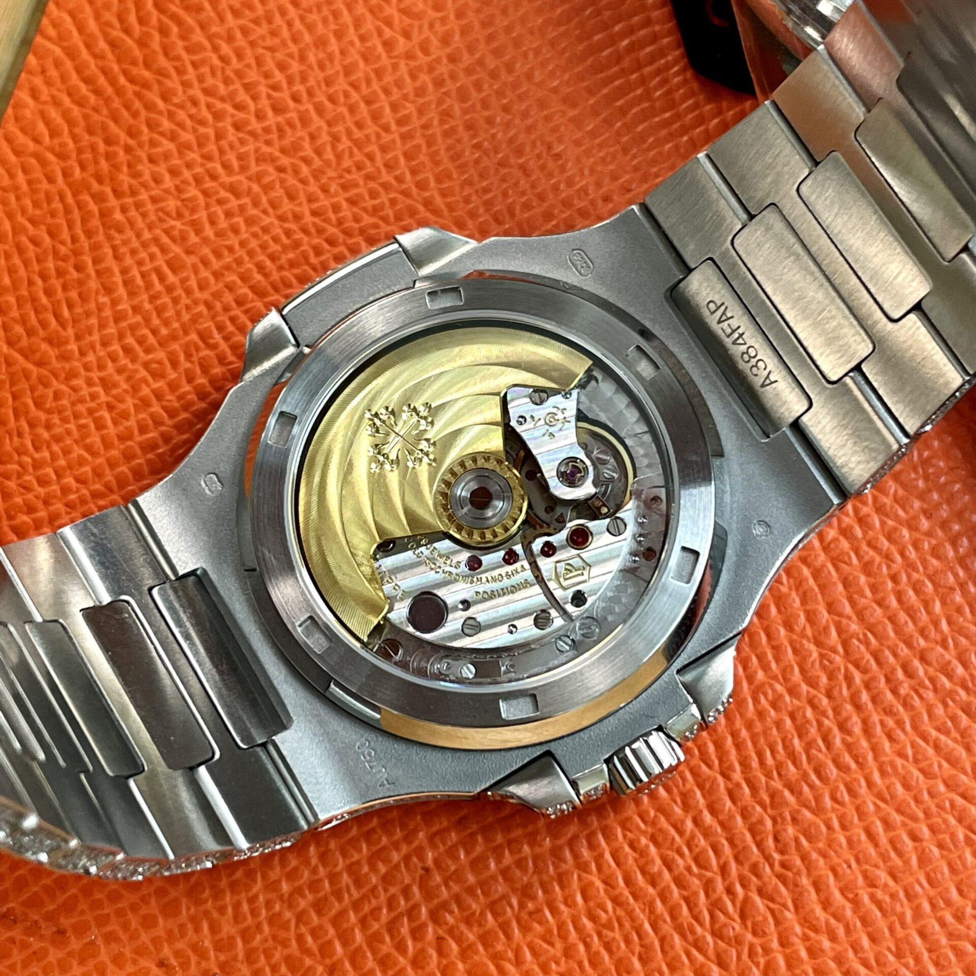 Patek Philippe Replica Watches Nautilus 5719 Full Diamonds PPF 40mm