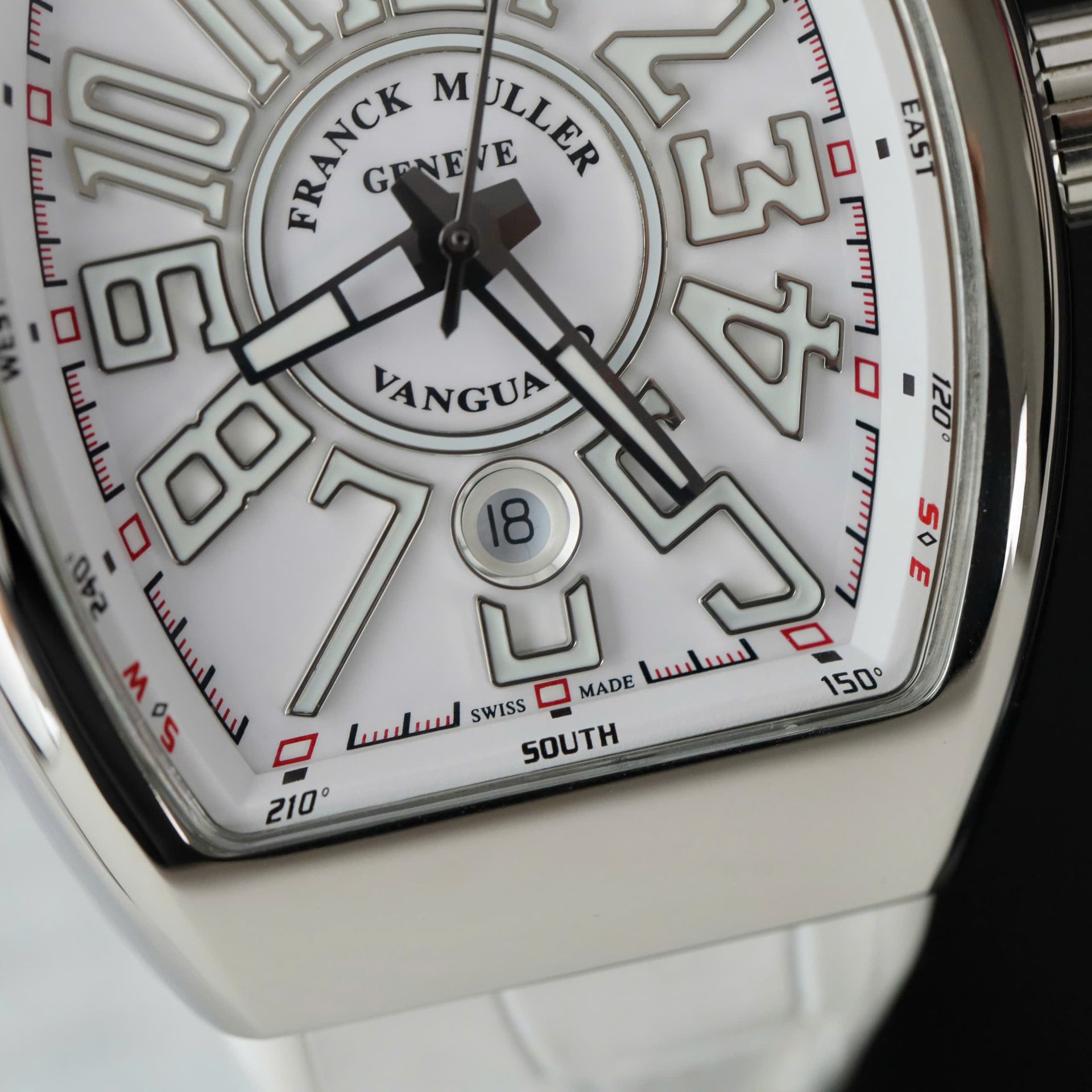 Franck Muller V45 Copies Watches White Dial Automatic Movement ABF Factory 45mm