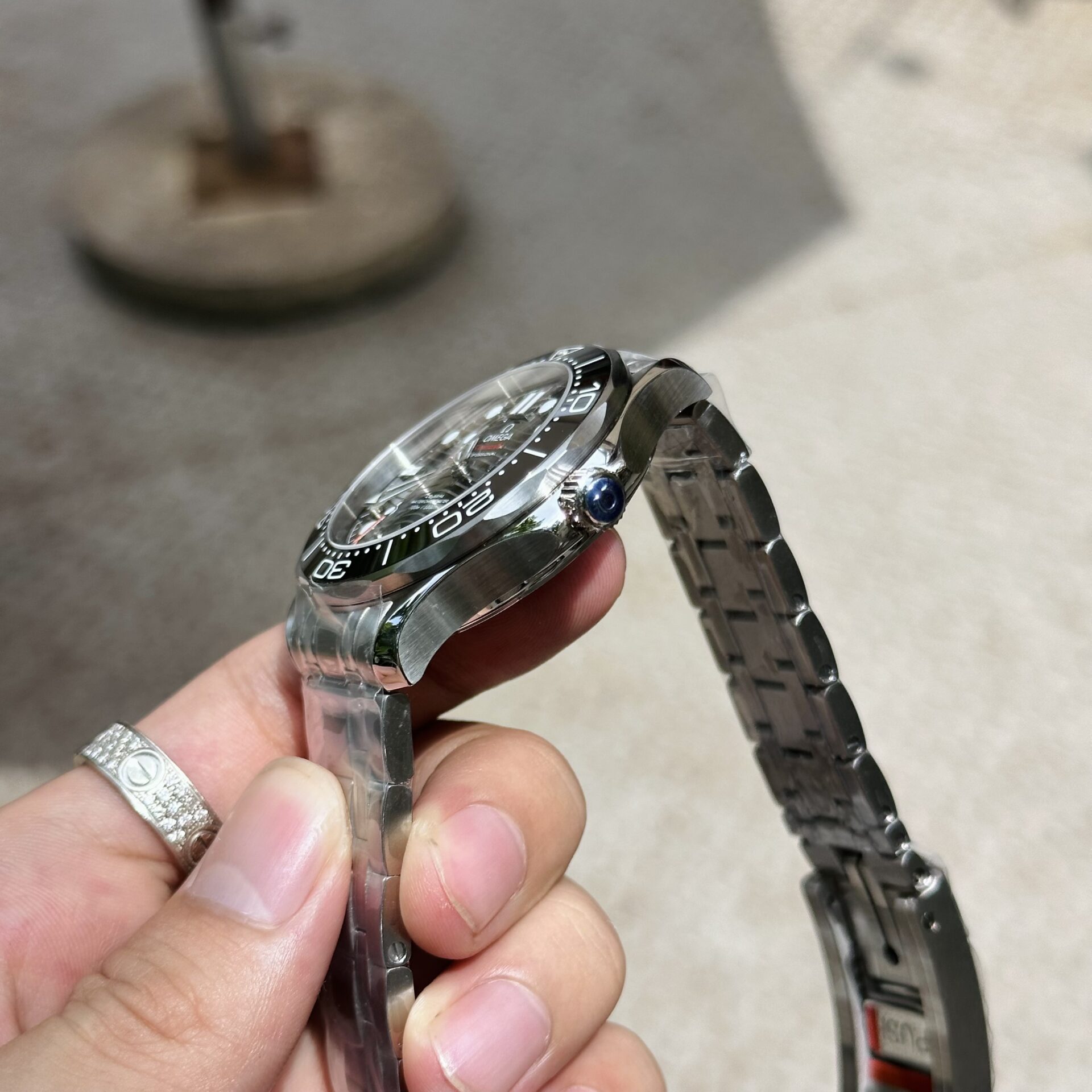 Omega Replica 1:1 Watch Seamaster Black Dial Full Set VS Factory 42mm