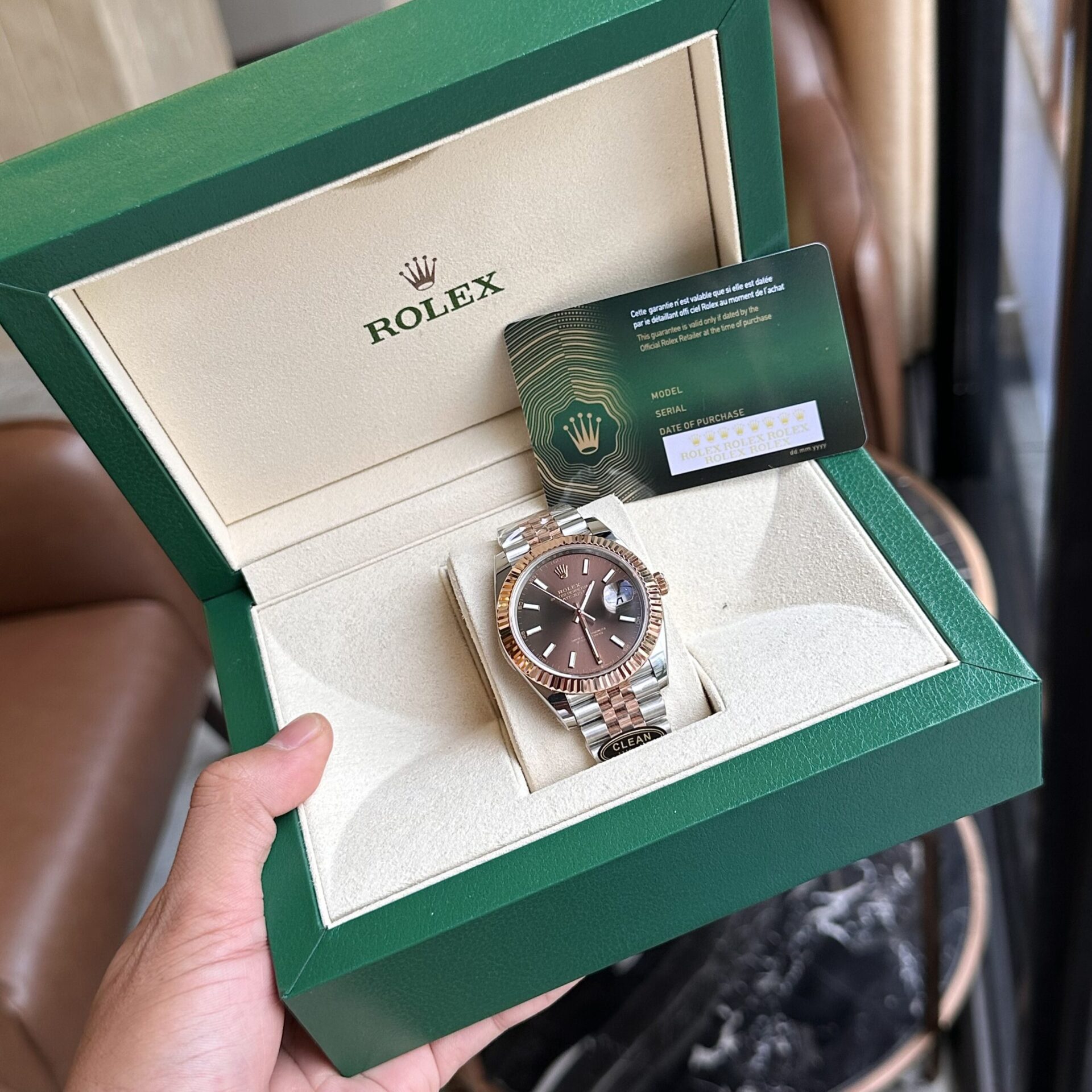Rolex Replica 1:1 Watch DateJust 126331 Chocolate Dial Clean Factory 41mm